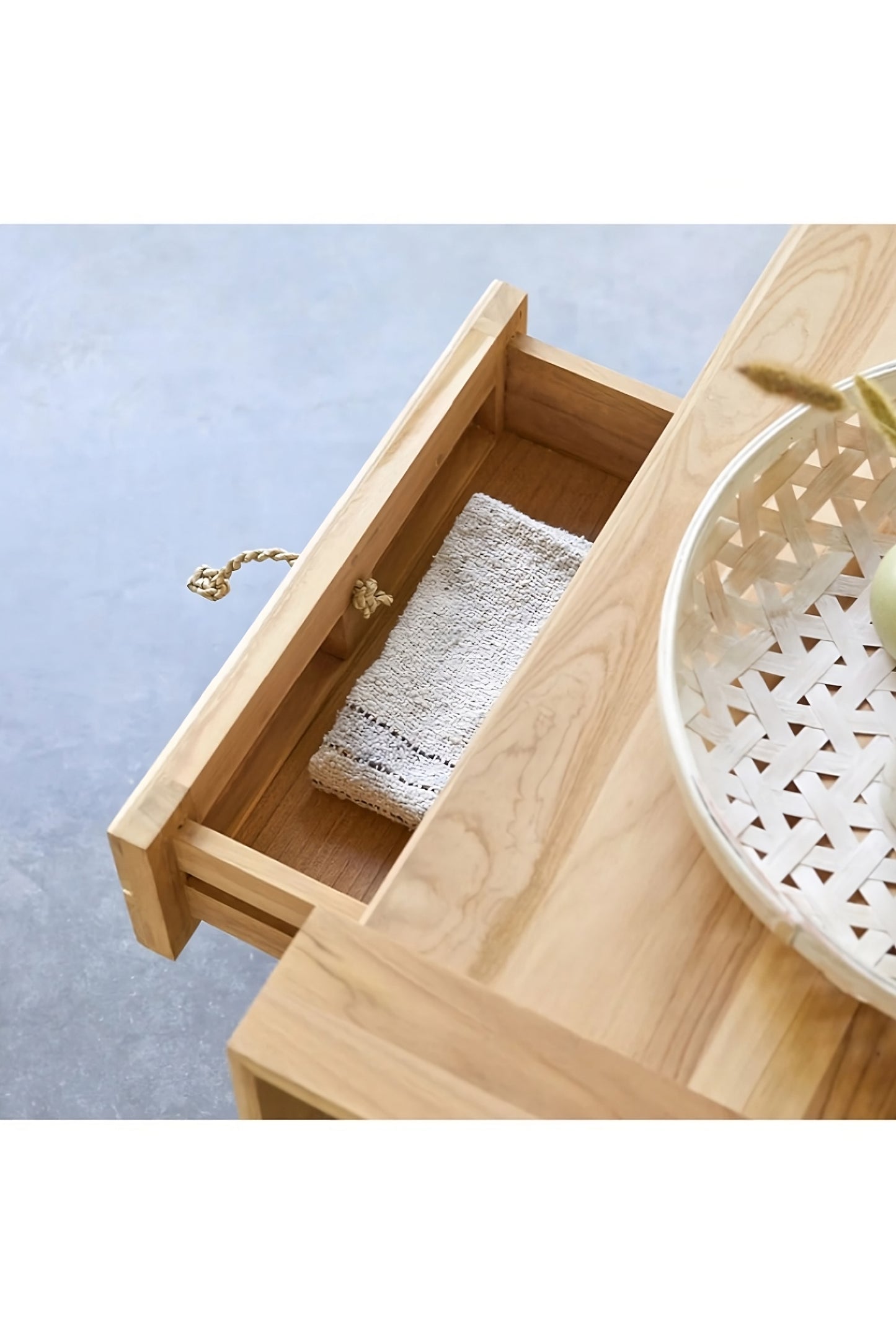 Solid Teak Coffee Table | Tikamoon Minimalys