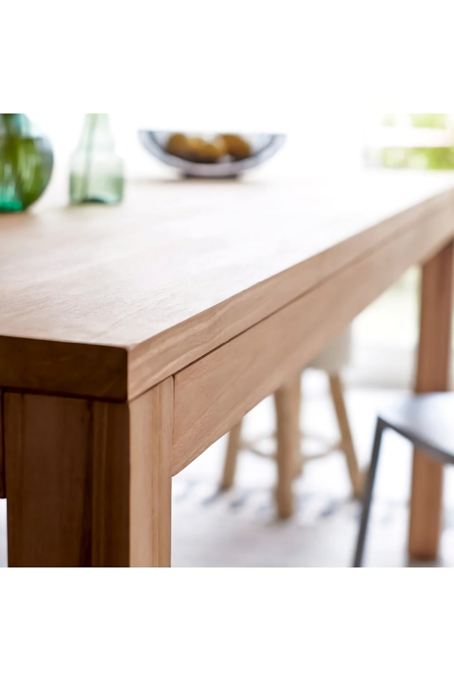 Solid Teak Dining Table | Tikamoon Coffee Tek