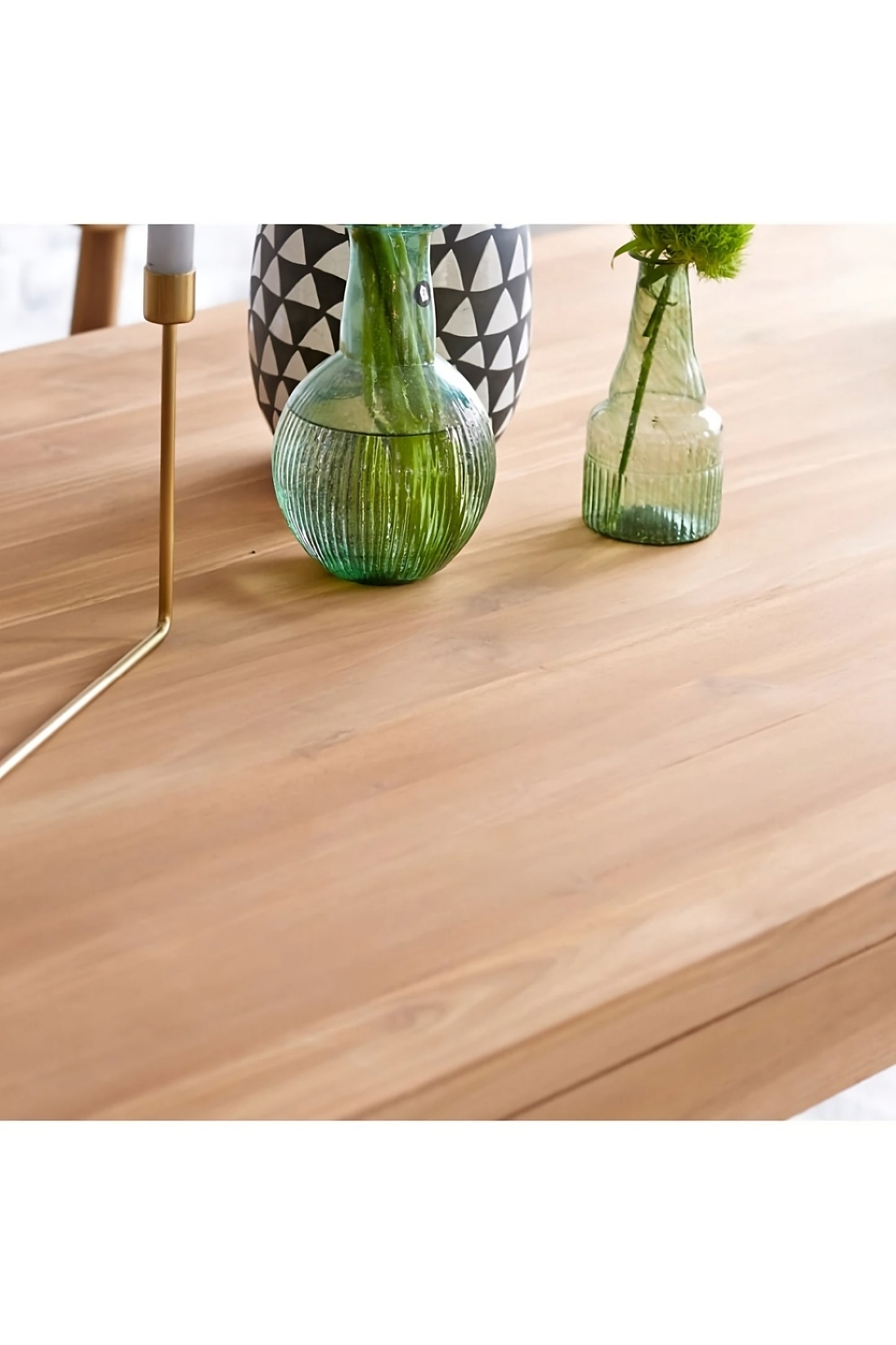 Solid Teak Dining Table | Tikamoon Coffee Tek