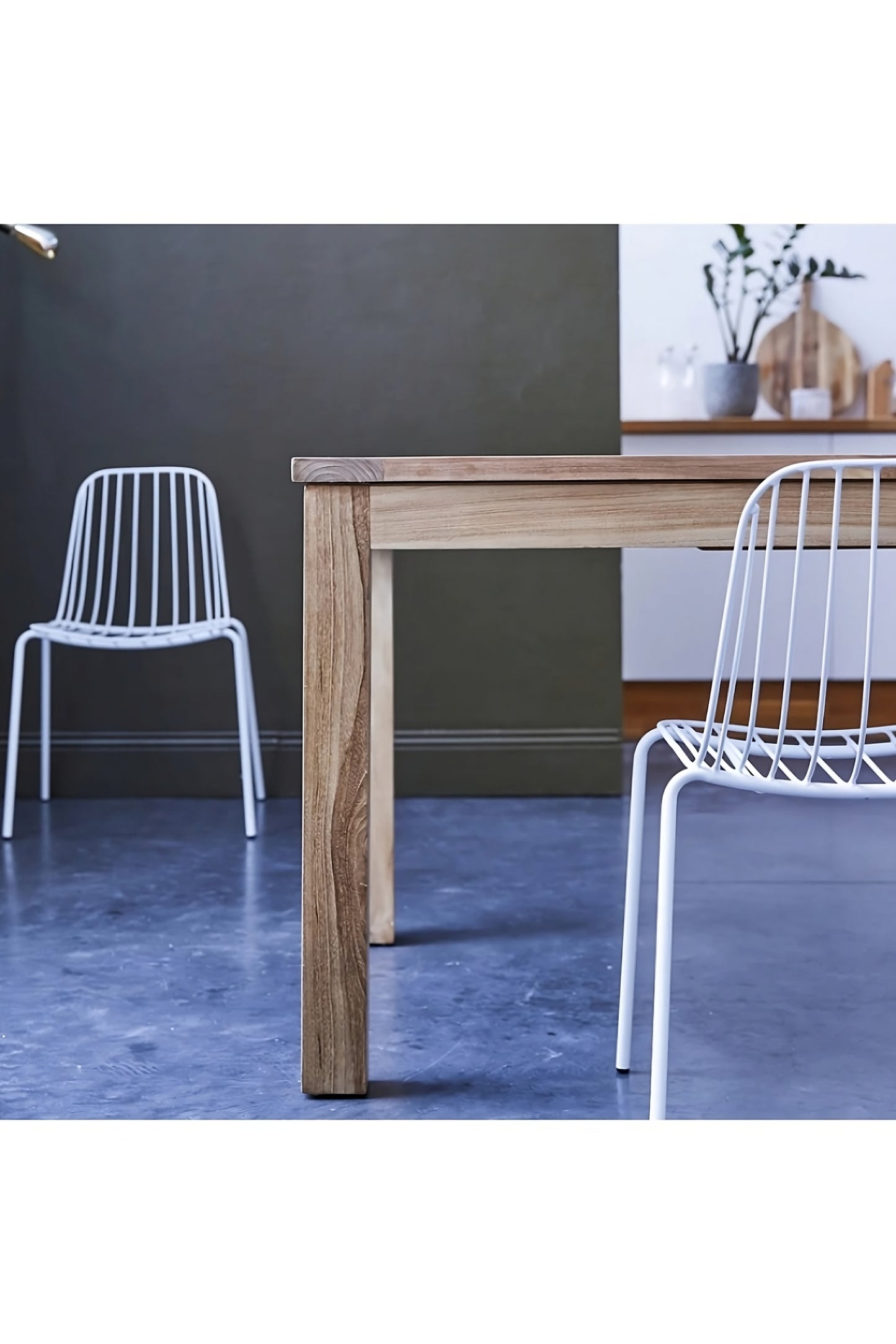 Solid Teak Expandable Dining Table | Tikamoon Cloe
