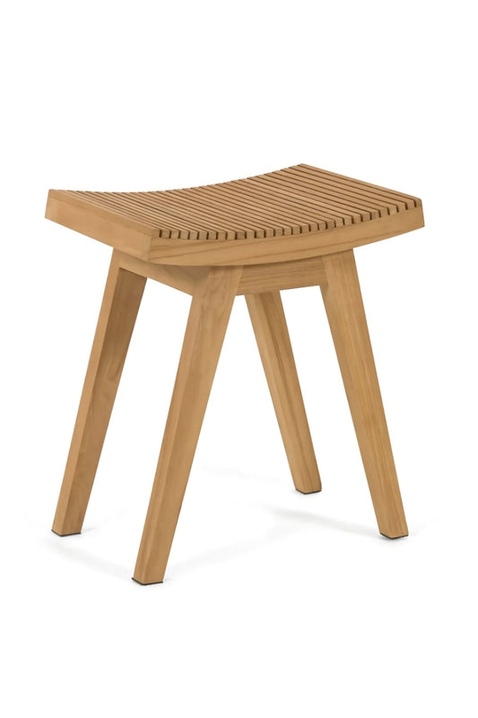 Solid Teak Footrest | La Forma Vincentina