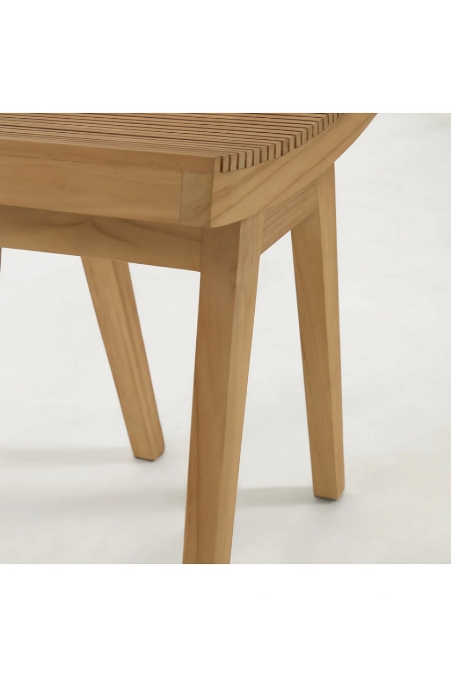 Solid Teak Footrest | La Forma Vincentina