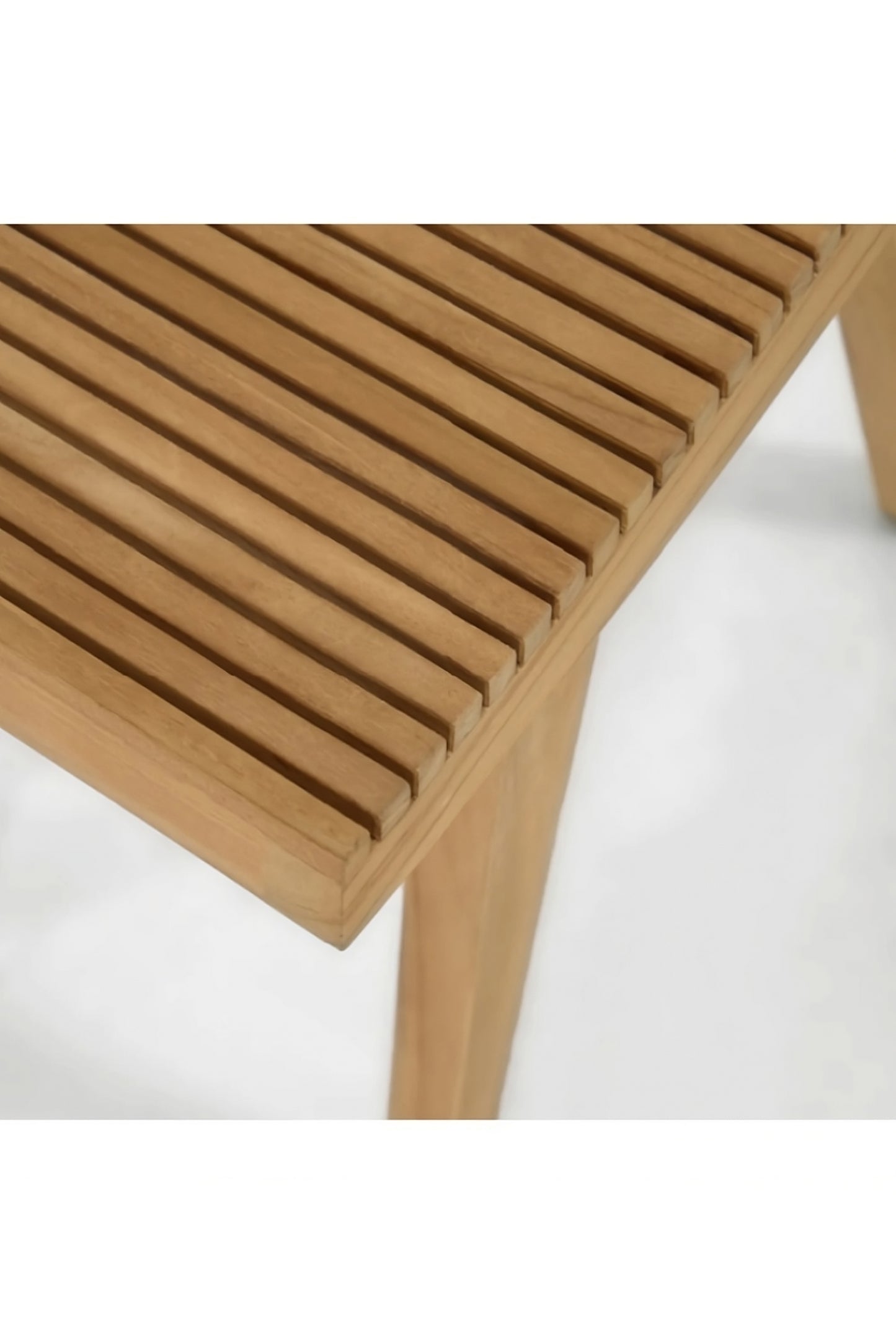 Solid Teak Footrest | La Forma Vincentina