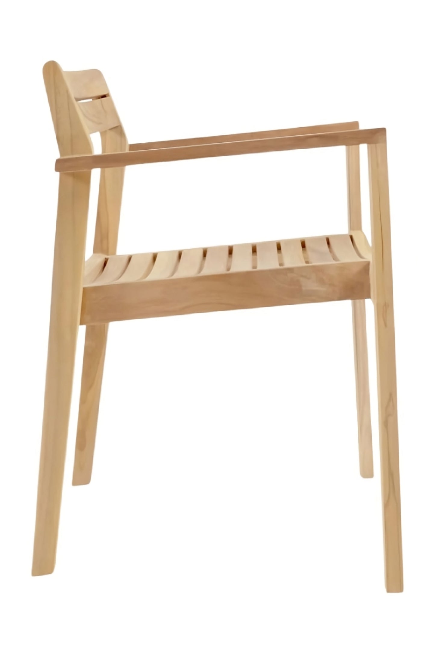 Solid Teak Outdoor Chair Set (6) | La Forma Victoire