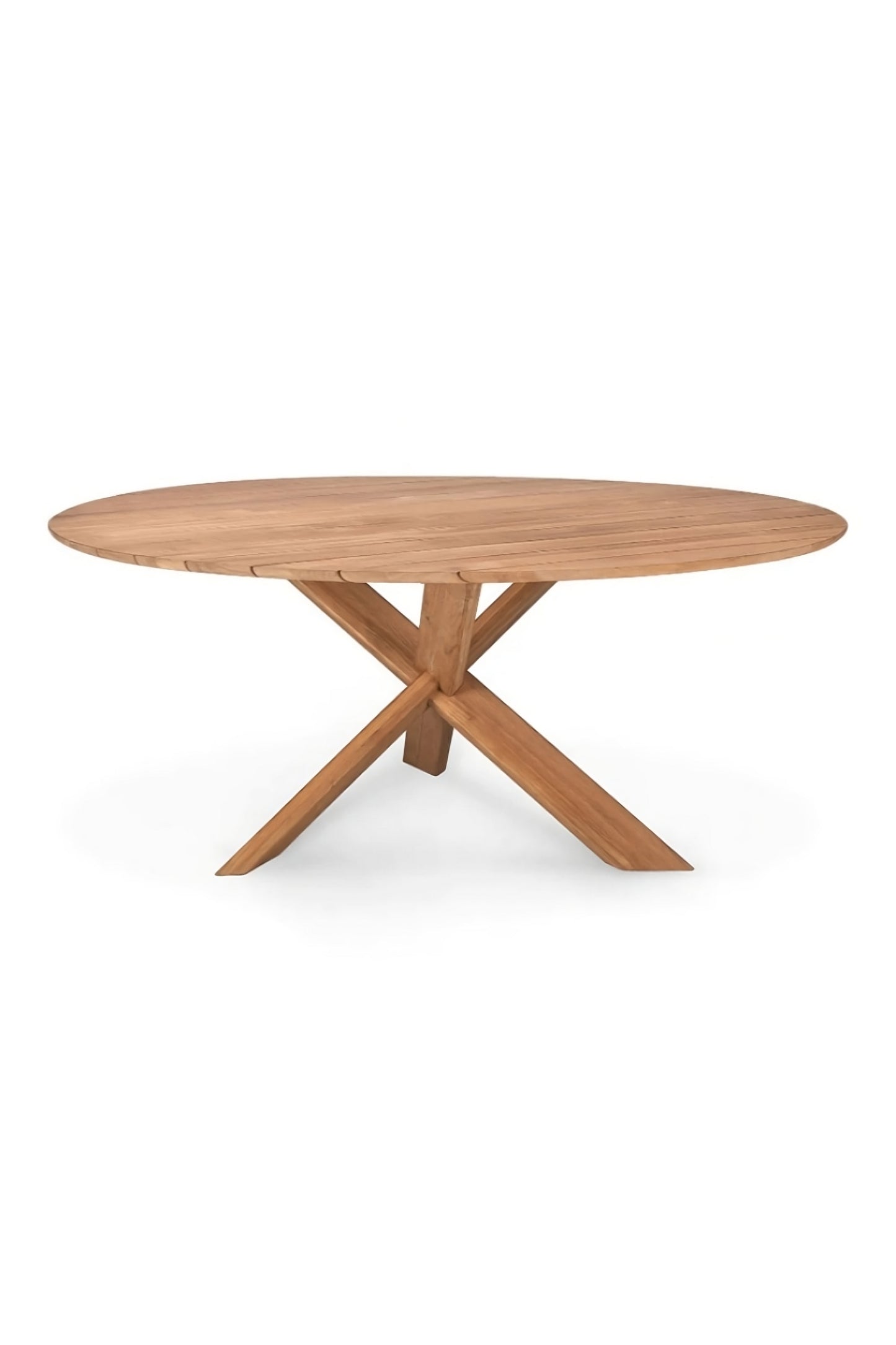 Solid Teak Outdoor Dining Table | Ethnicraft Circle