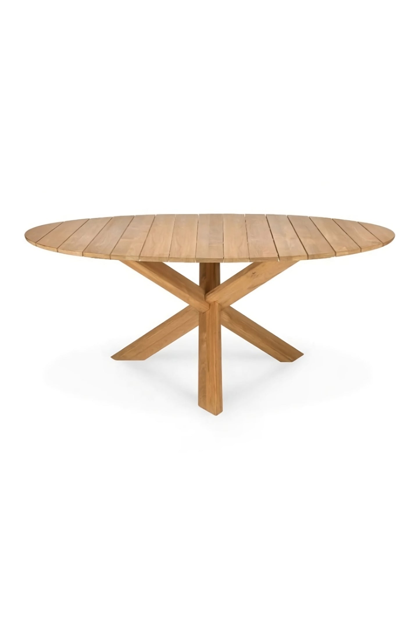Solid Teak Outdoor Dining Table | Ethnicraft Circle