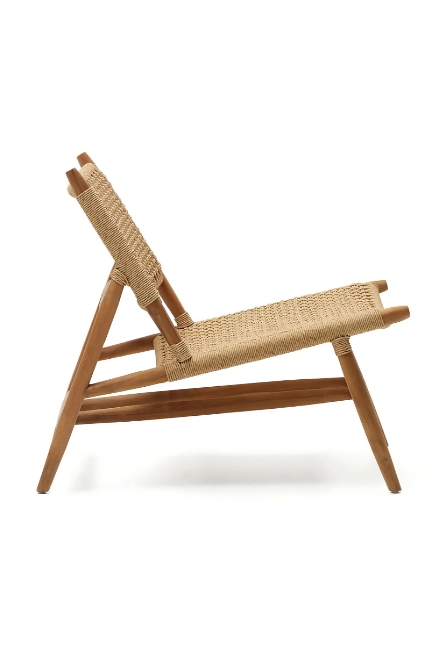 Solid Teak Outdoor Lounge Chair | La Forma Codolar