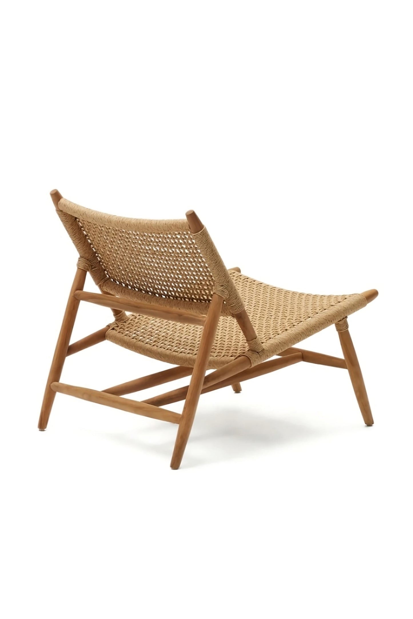 Solid Teak Outdoor Lounge Chair | La Forma Codolar