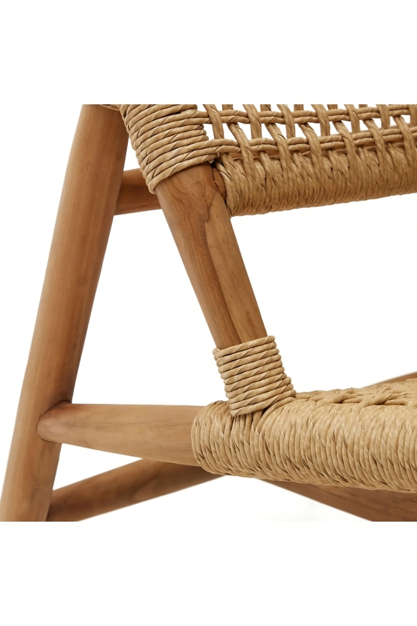 Solid Teak Outdoor Lounge Chair | La Forma Codolar