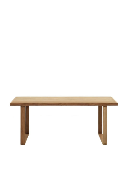 Solid Teak Outdoor Table | La Forma Canadell
