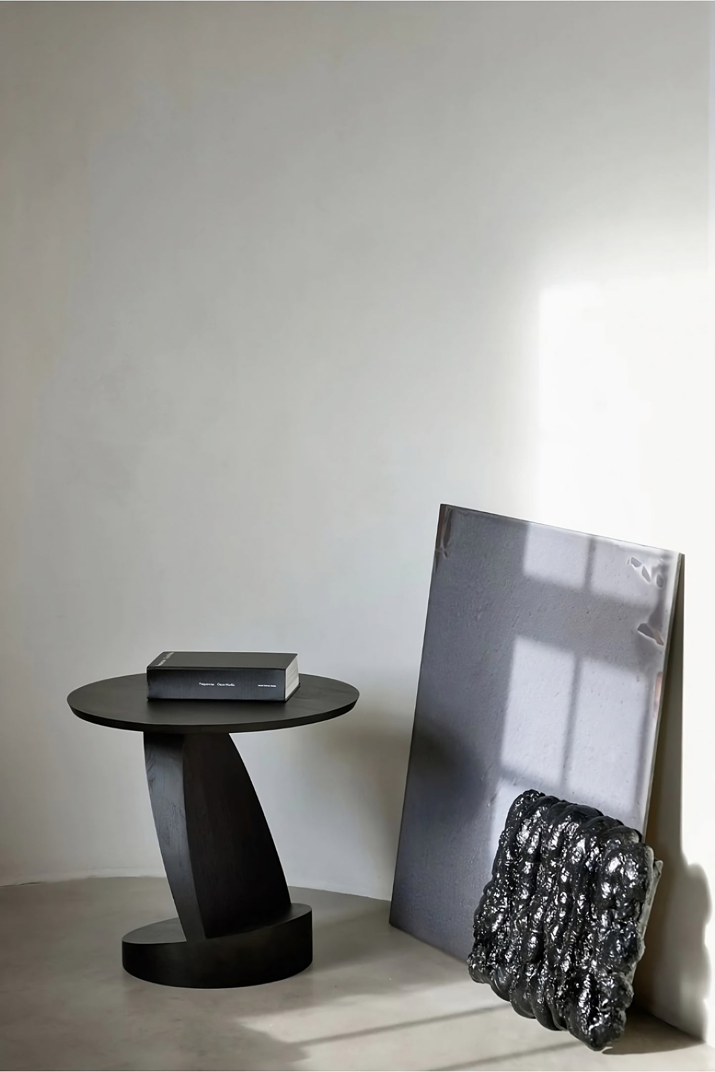 Solid Teak Side Table | Ethnicraft Oblic
