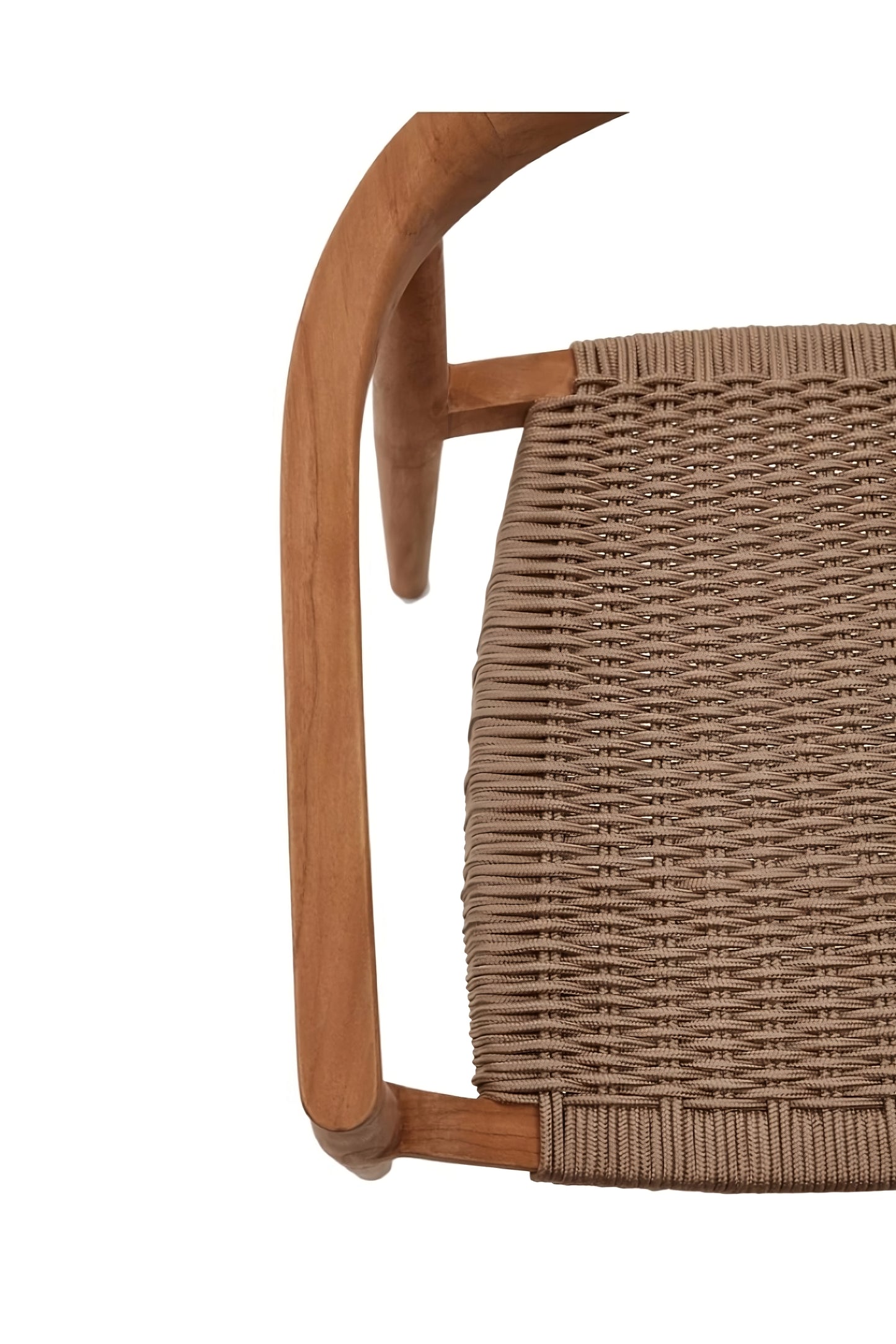 Solid Teak Stackable Outdoor Chairs (4) | La Forma Ydalia