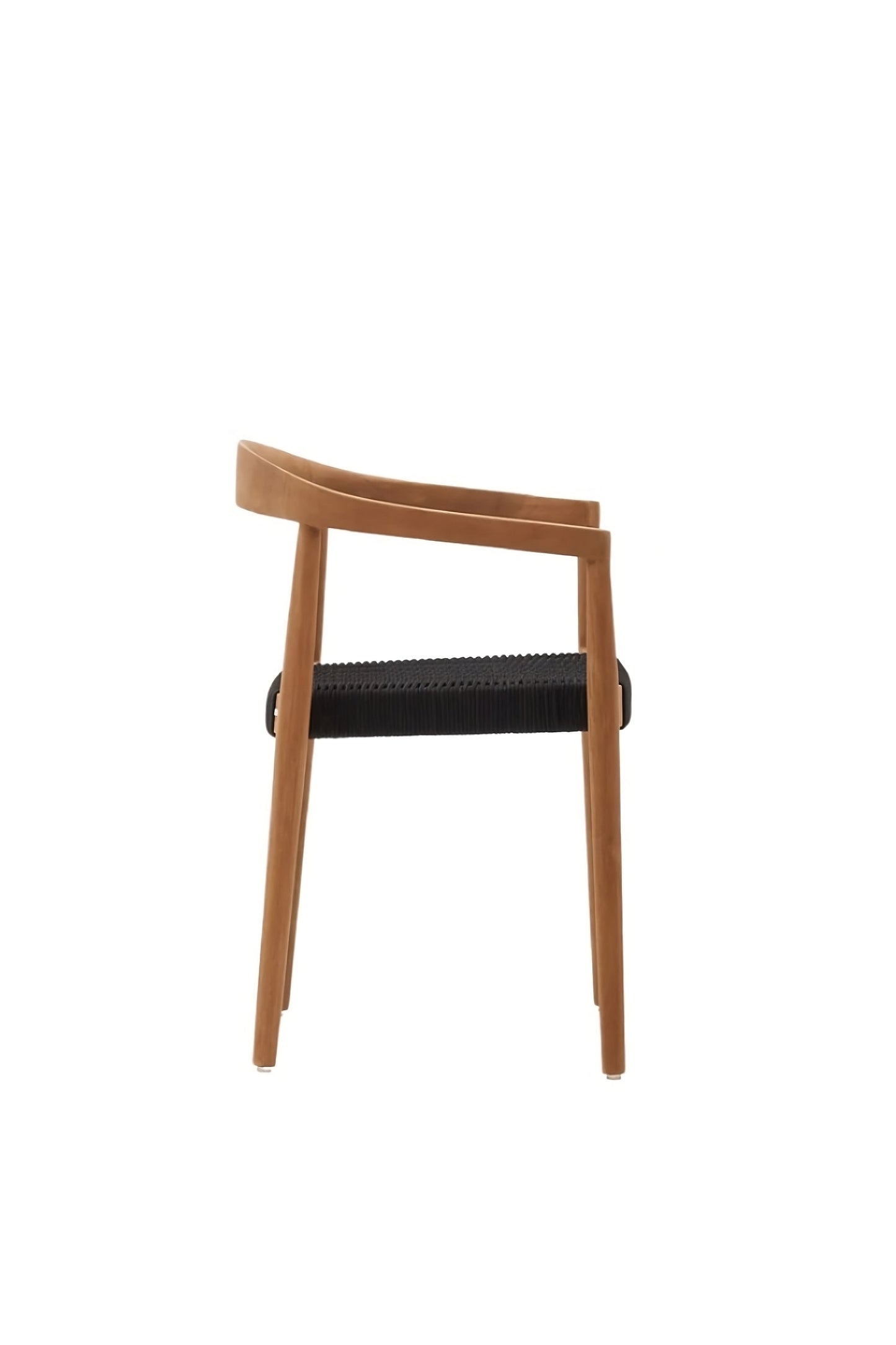 Solid Teak Stackable Outdoor Chairs (4) | La Forma Ydalia