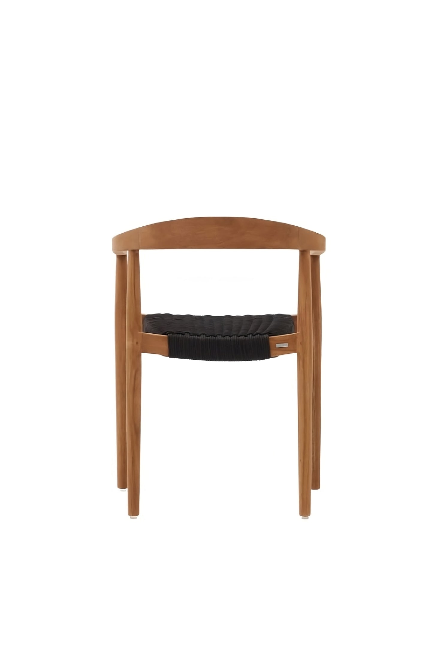 Solid Teak Stackable Outdoor Chairs (4) | La Forma Ydalia