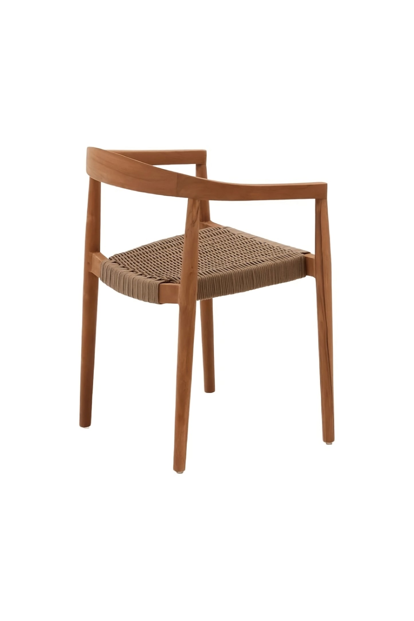 Solid Teak Stackable Outdoor Chairs (4) | La Forma Ydalia