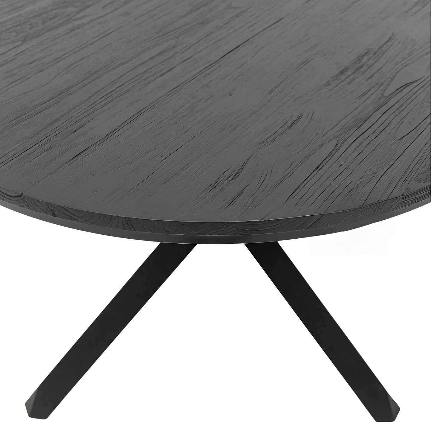 Dining table Tuareg Black round 160