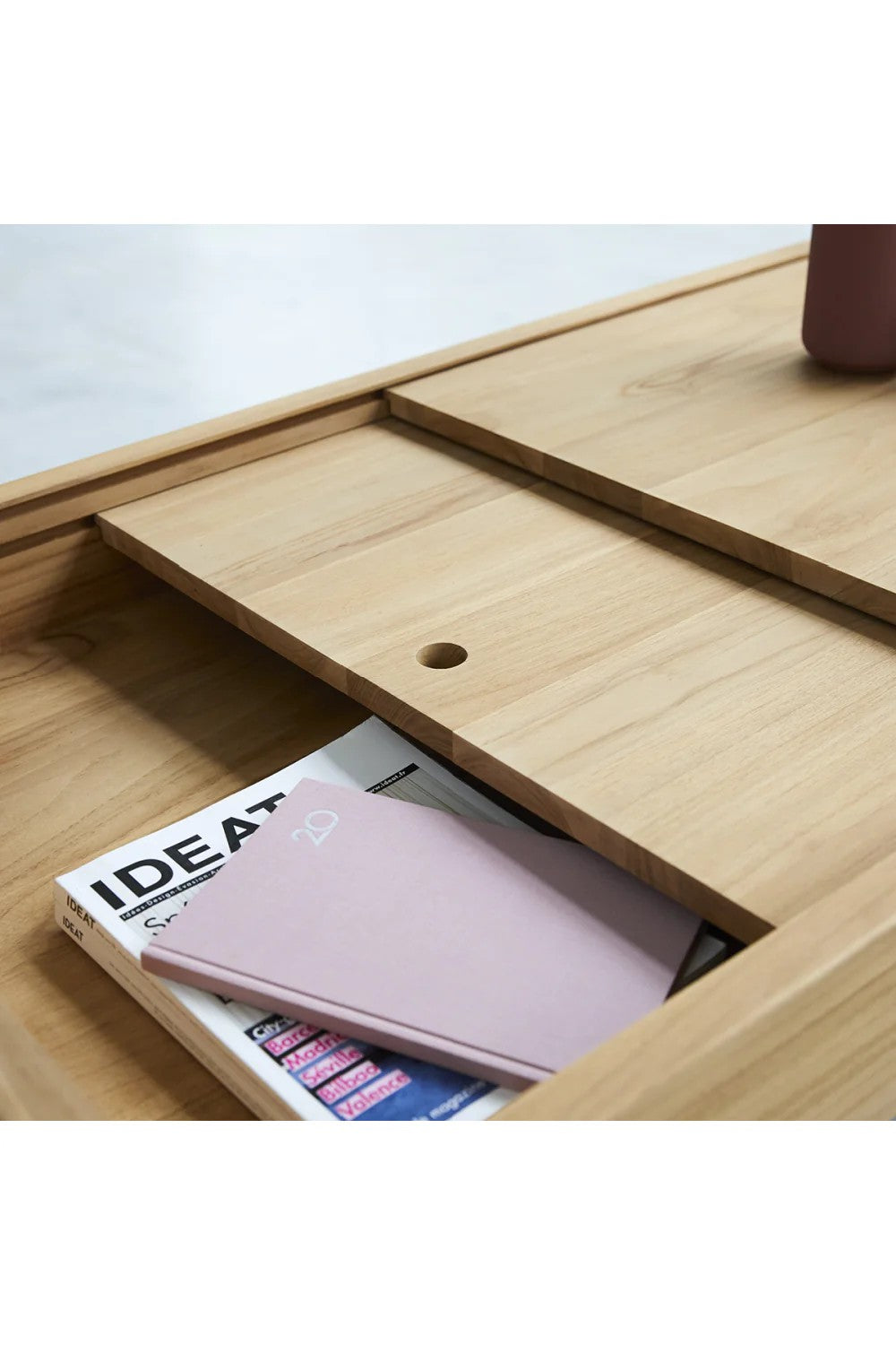 Teak Industrial Coffee Table | Tikamoon Honorine