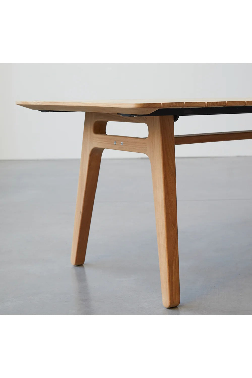 Teak Rectangular Garden Table | Tikamoon Antioni