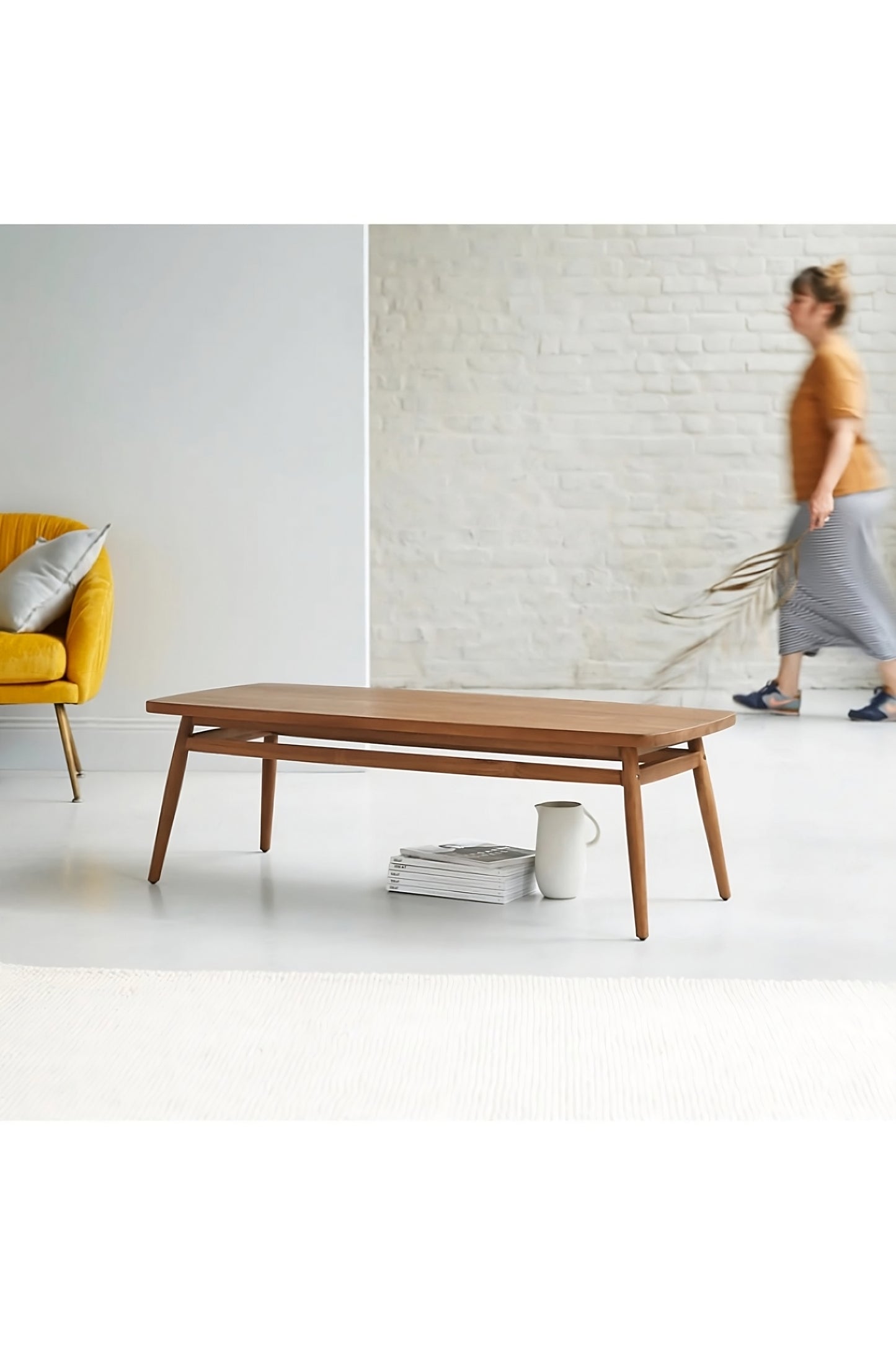 Teak Classic Coffee Table | Tikamoon Twist