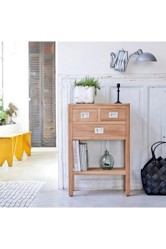 Teak Minimalist Console Table | Tikamoon Coffee Tek Triti