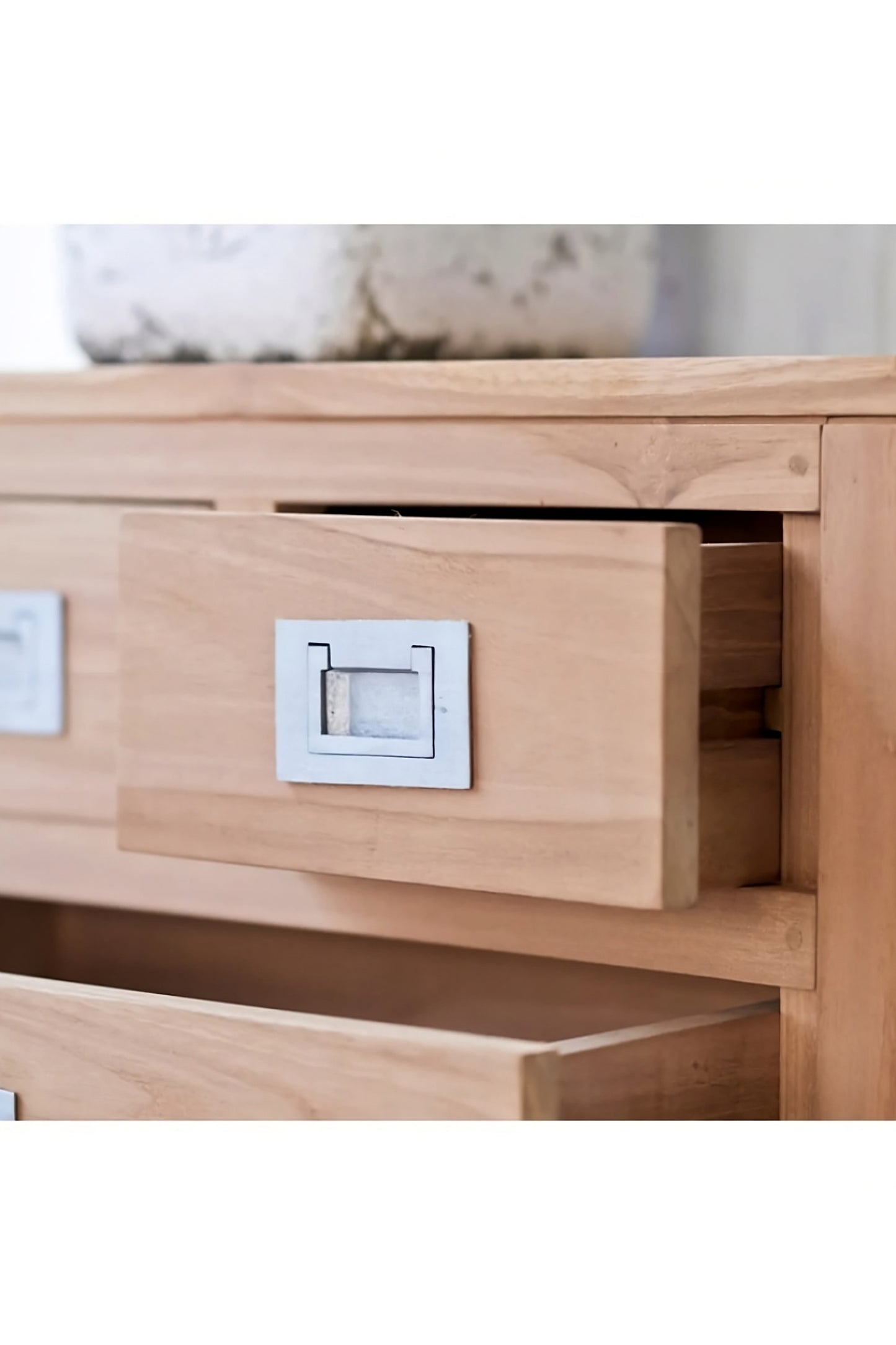 Teak Minimalist Console Table | Tikamoon Coffee Tek Triti