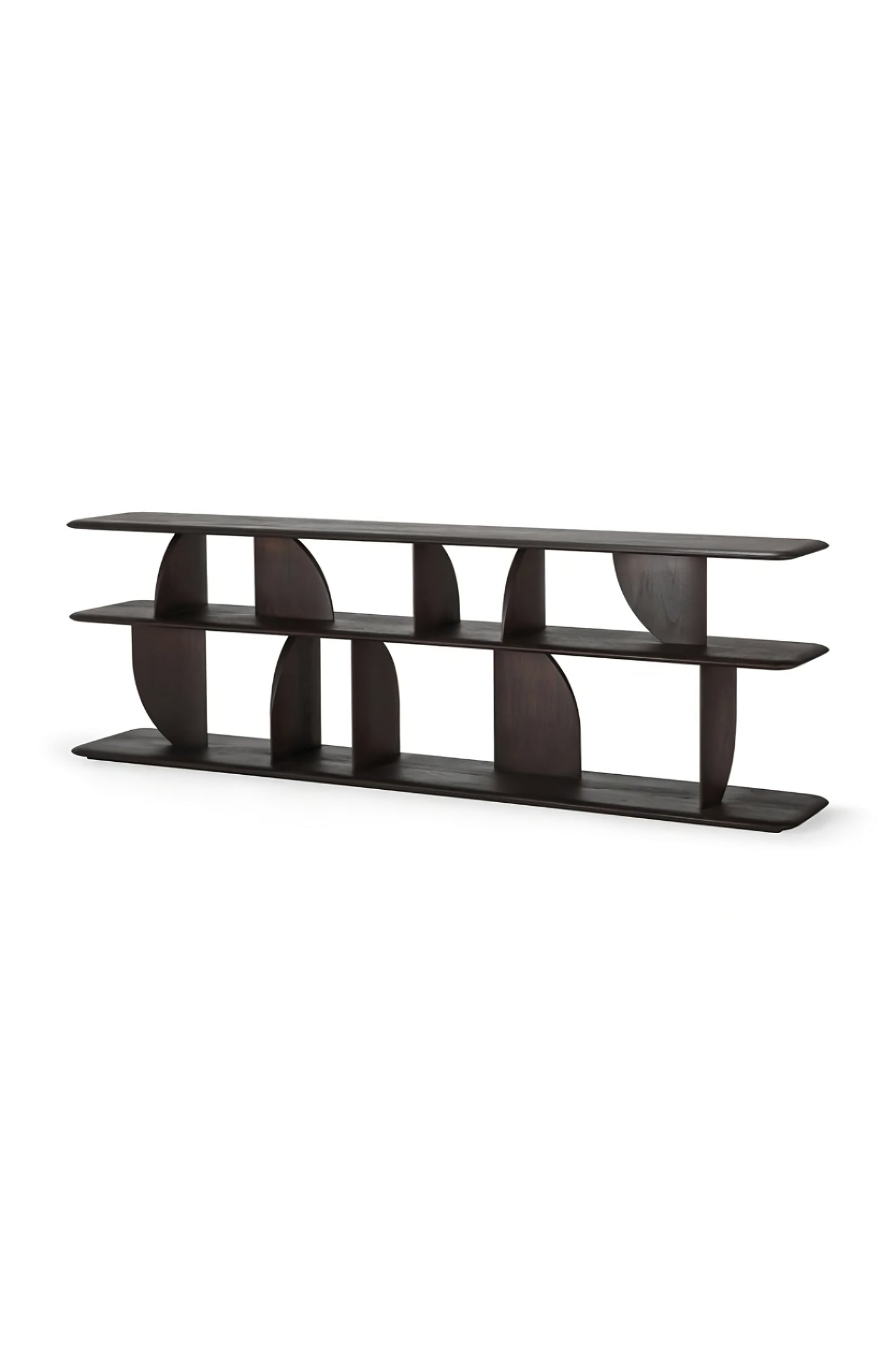 Teak Modern Console Table | Ethnicraft Geometric