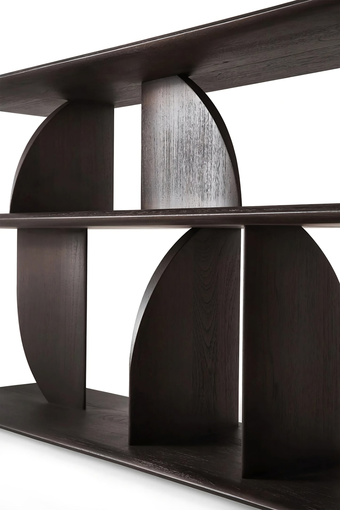 Teak Modern Console Table | Ethnicraft Geometric