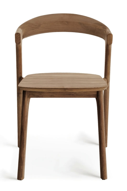 Teak Round Back Dining Chair | Ethnicraft Bok