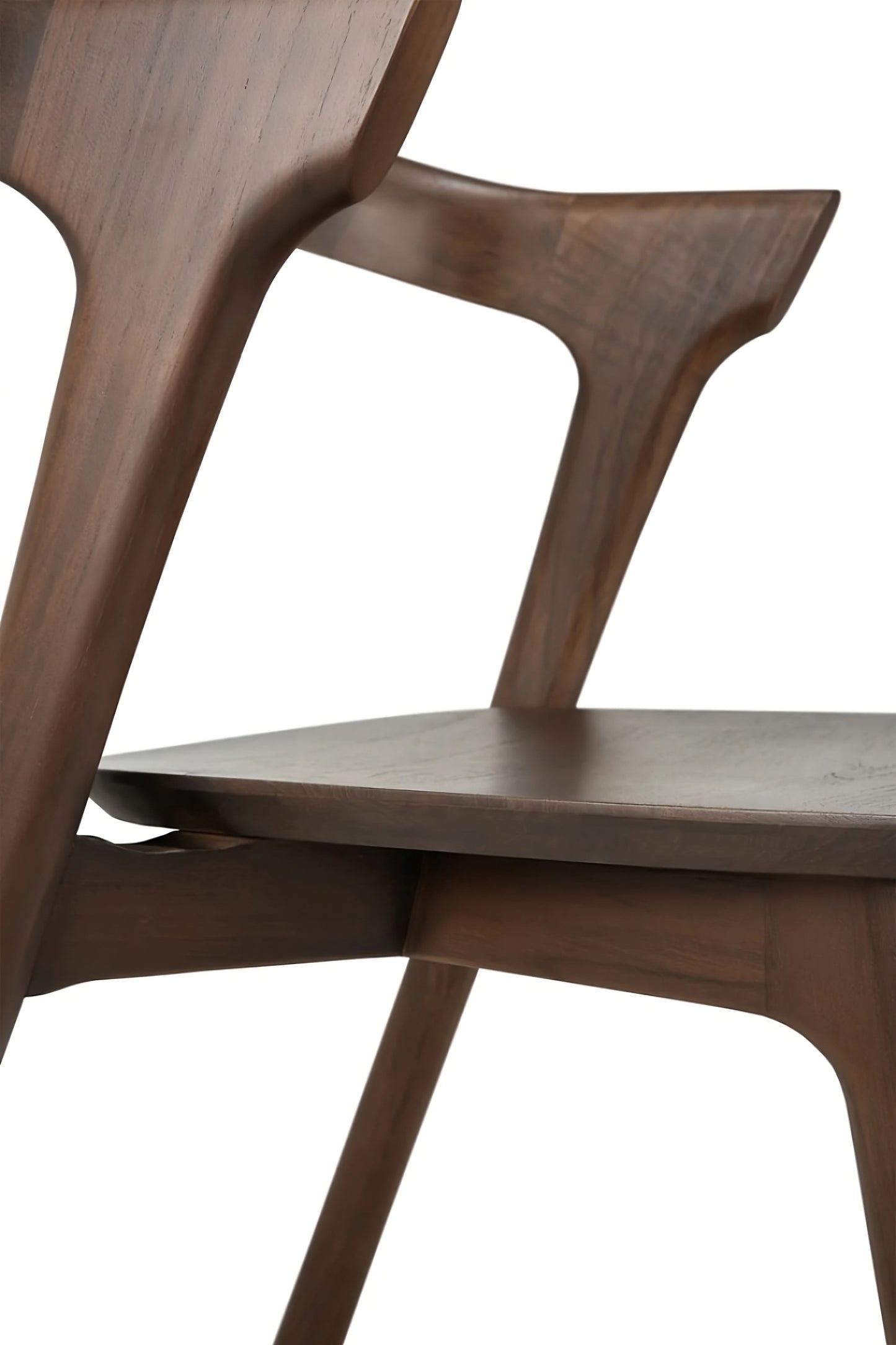 Teak Round Back Dining Chair | Ethnicraft Bok