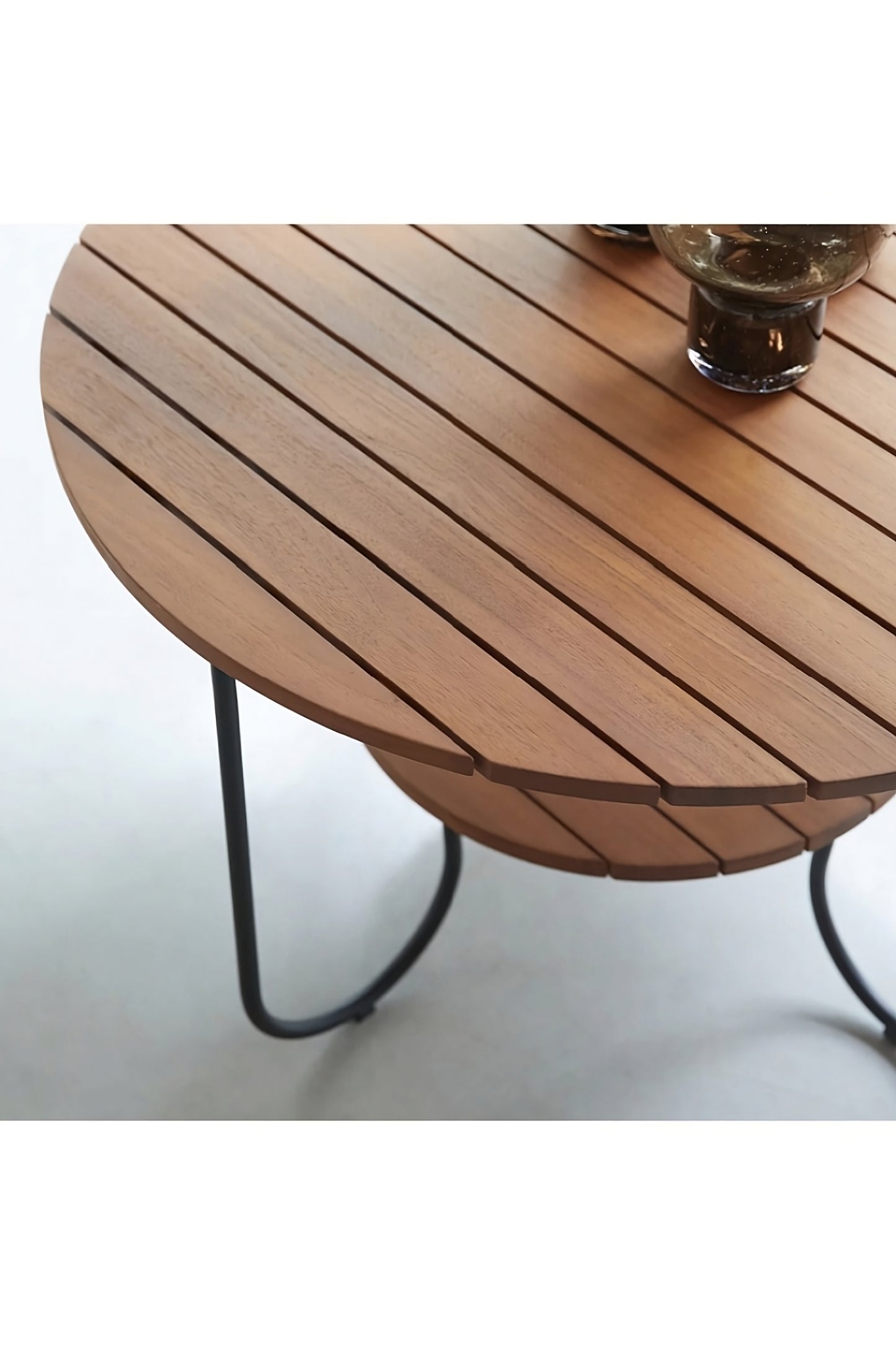 Teak Round Coffee Table | Tikamoon Key Wood