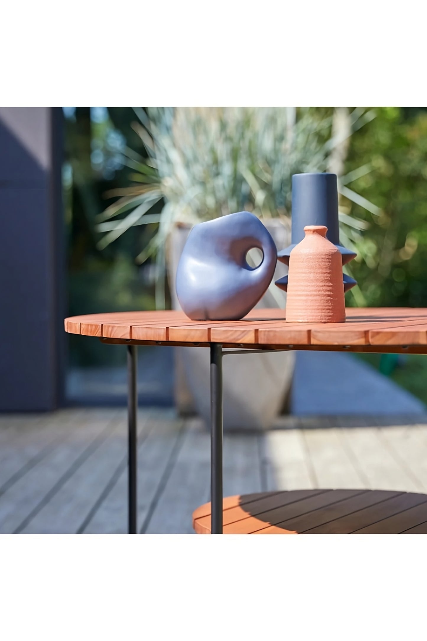 Teak Round Coffee Table | Tikamoon Key Wood