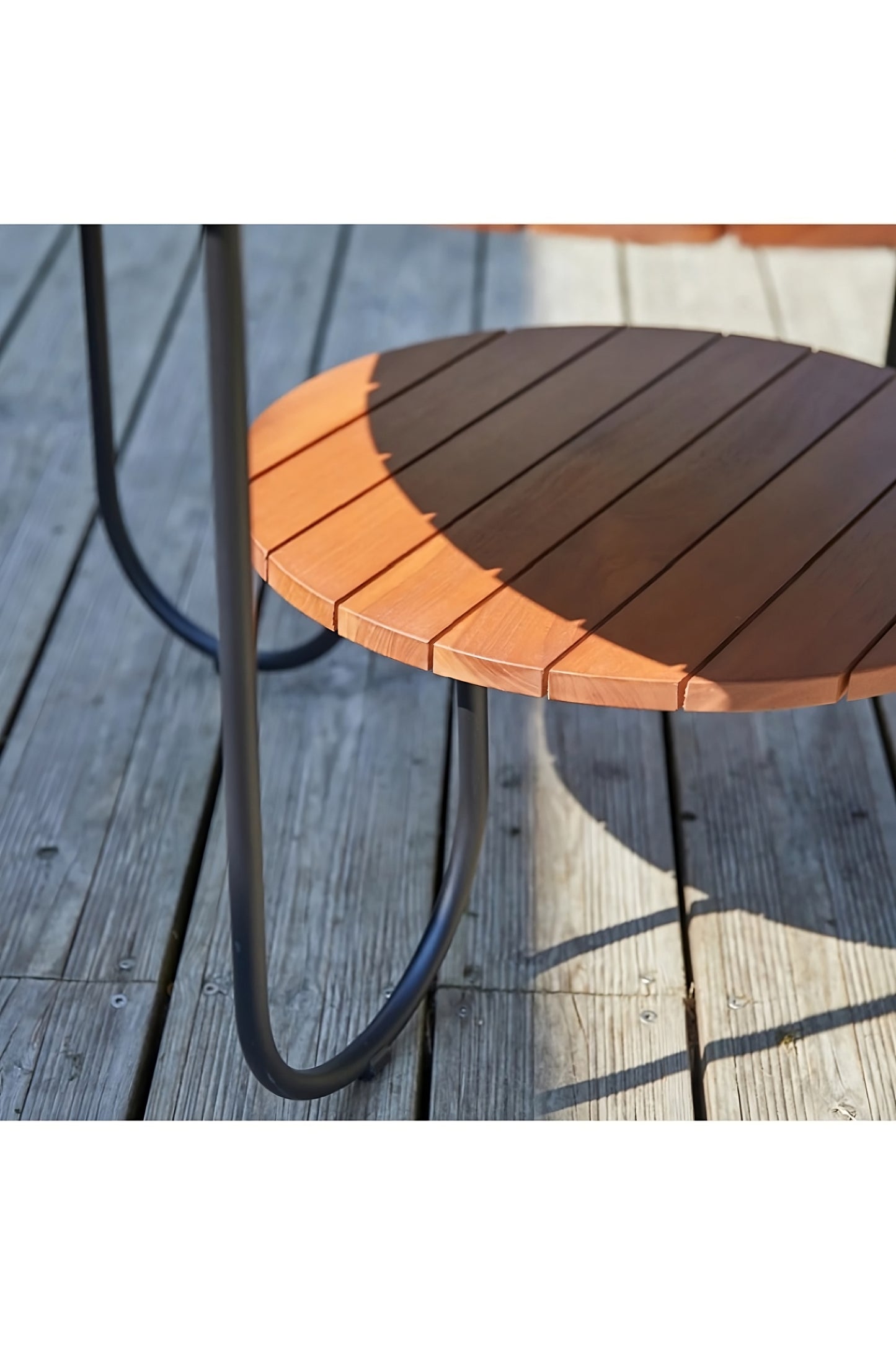 Teak Round Coffee Table | Tikamoon Key Wood