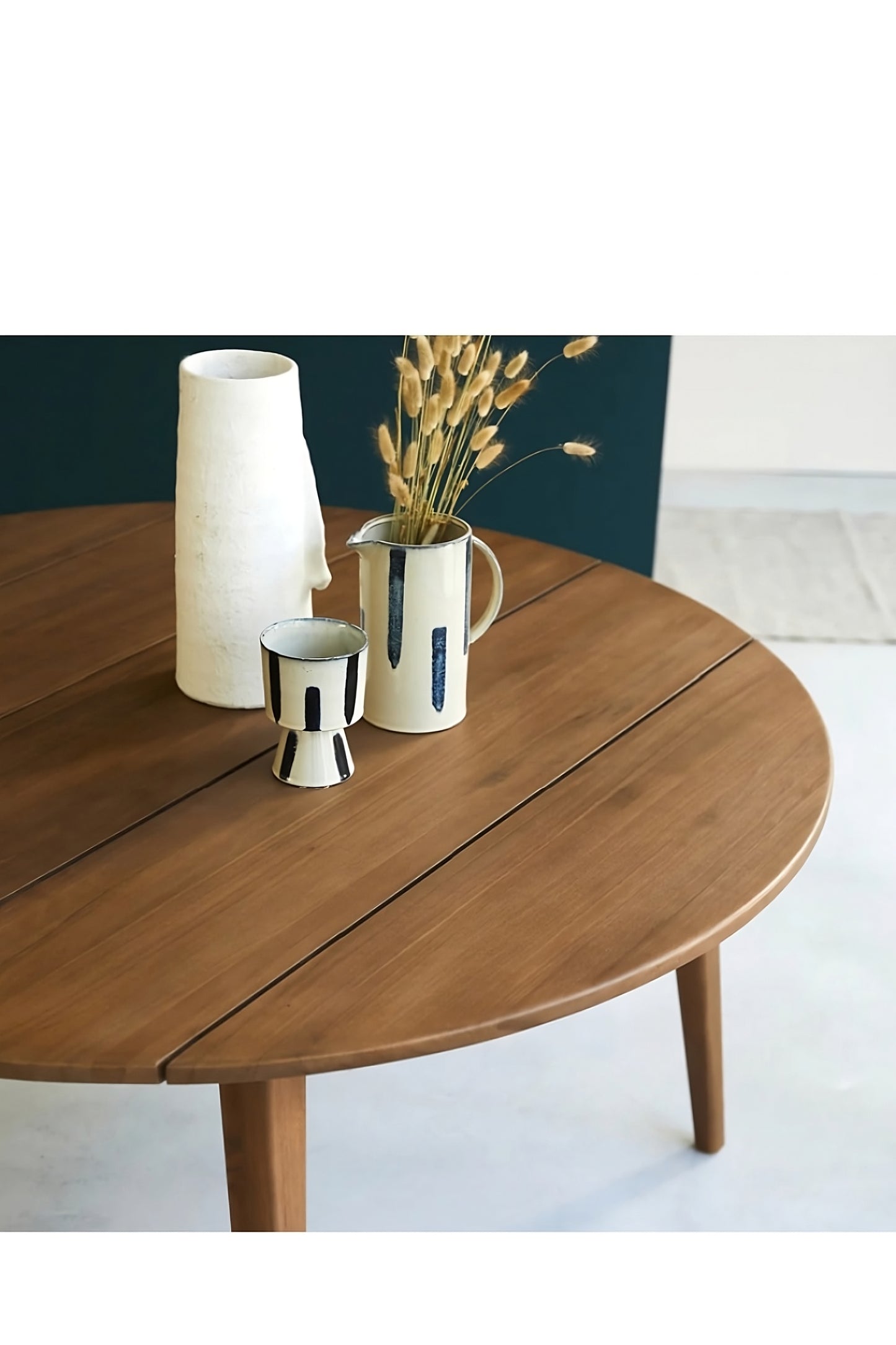 Meja Makan Bundar Jati | Belalang Tikamoon