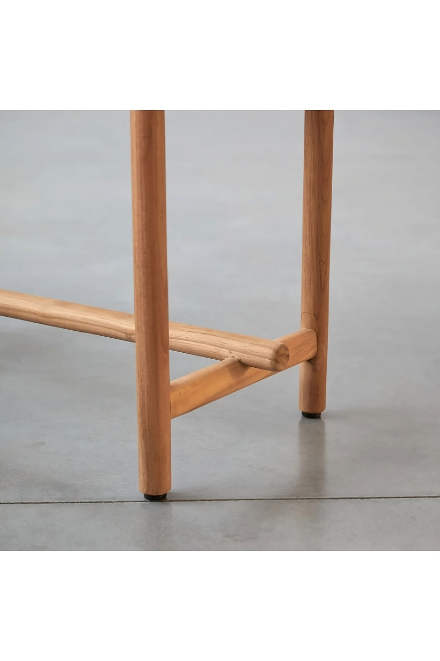 Teak Slatted Garden Table | Tikamoon Fado