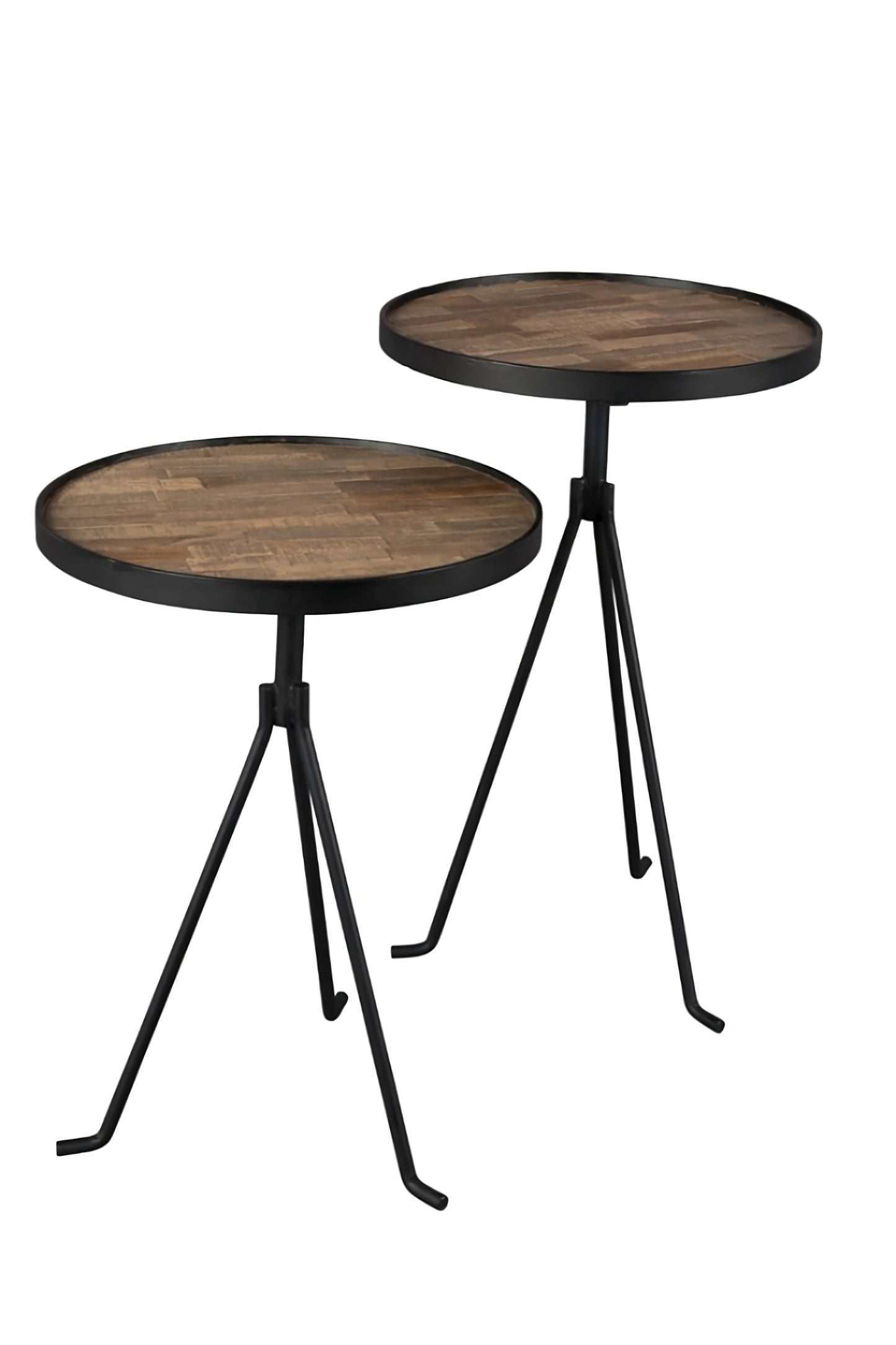 Teak Tripod Nesting Table Set (2) | Dutchbone Tides