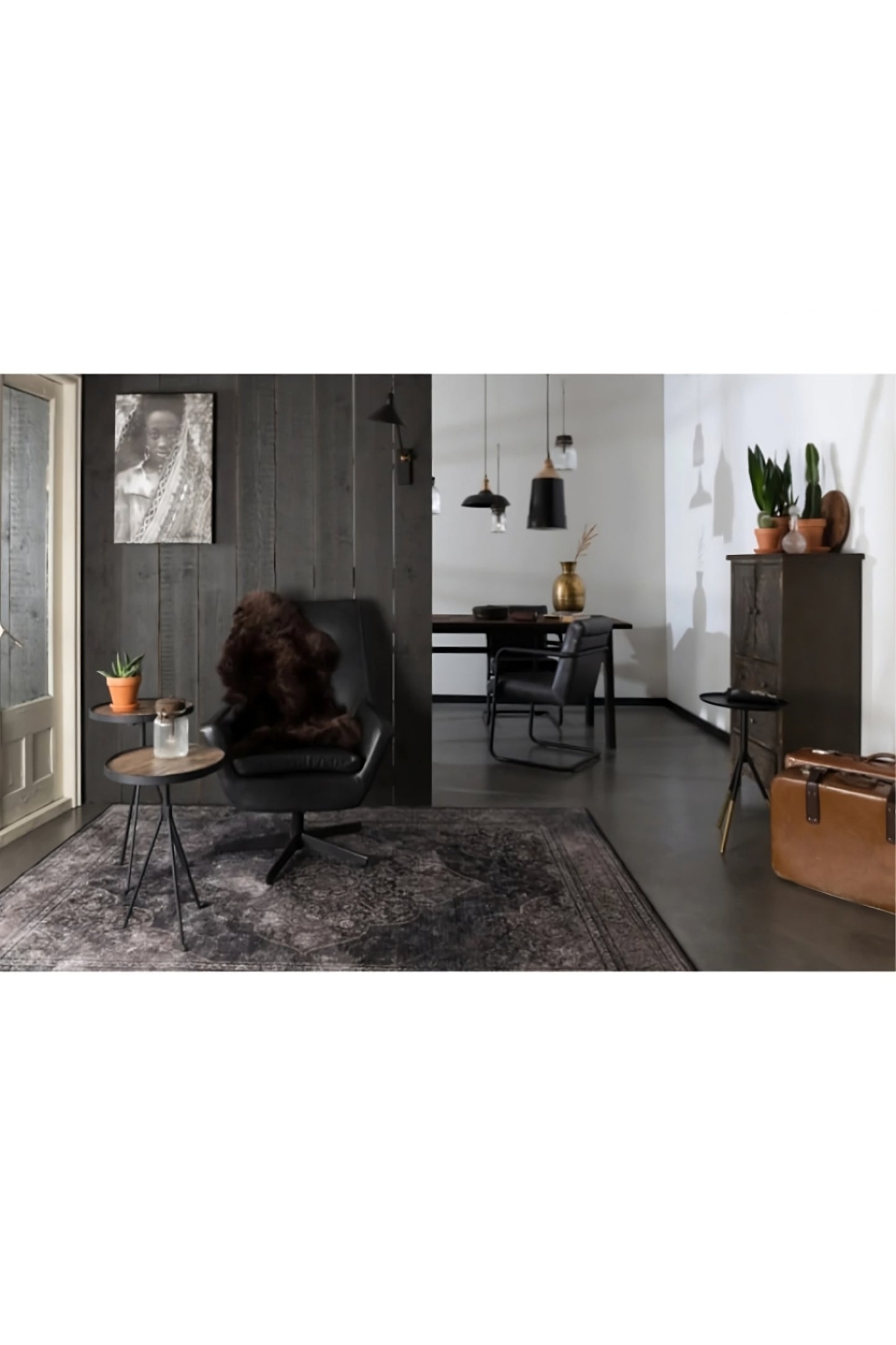 Teak Tripod Nesting Table Set (2) | Dutchbone Tides