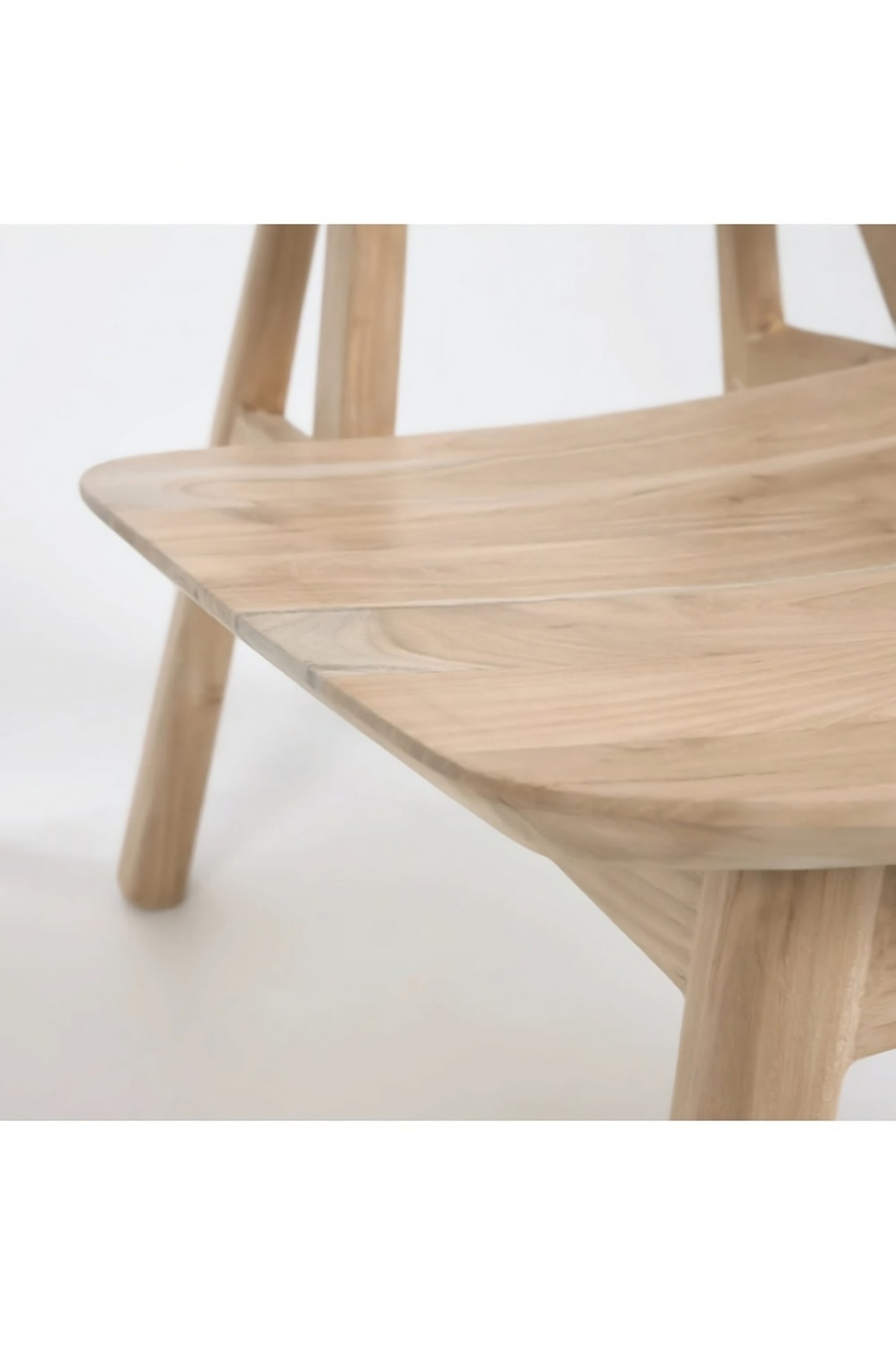 Teak & Rattan Accent Chair | La Forma Nadra