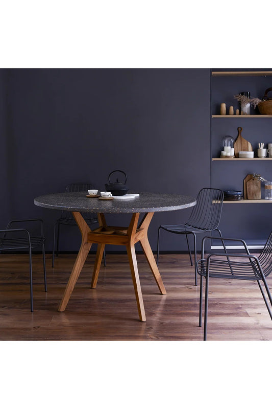 Terrazzo Round Dining Table | Tikamoon Juno 120