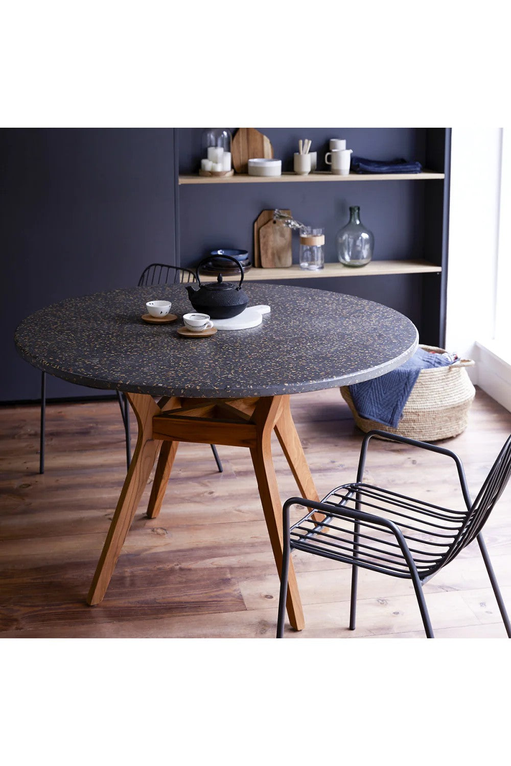 Terrazzo Round Dining Table | Tikamoon Juno 120