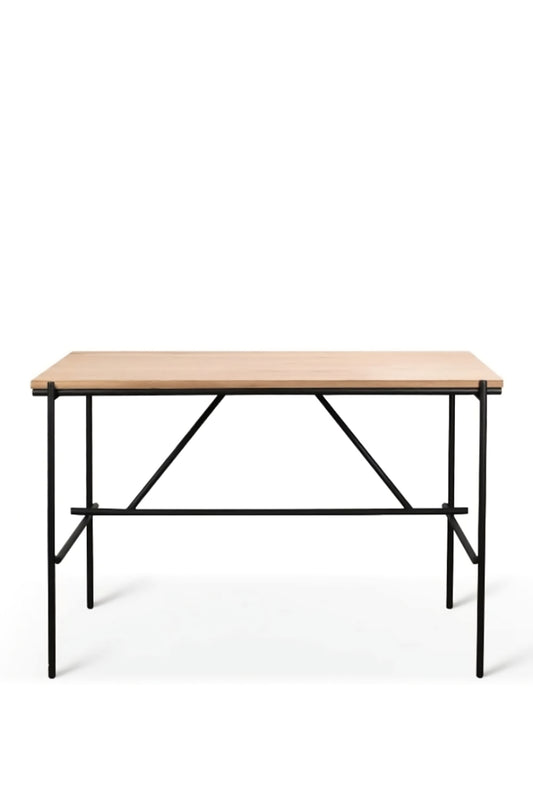 Varnished Oak Desk | Ethnicraft Oscar