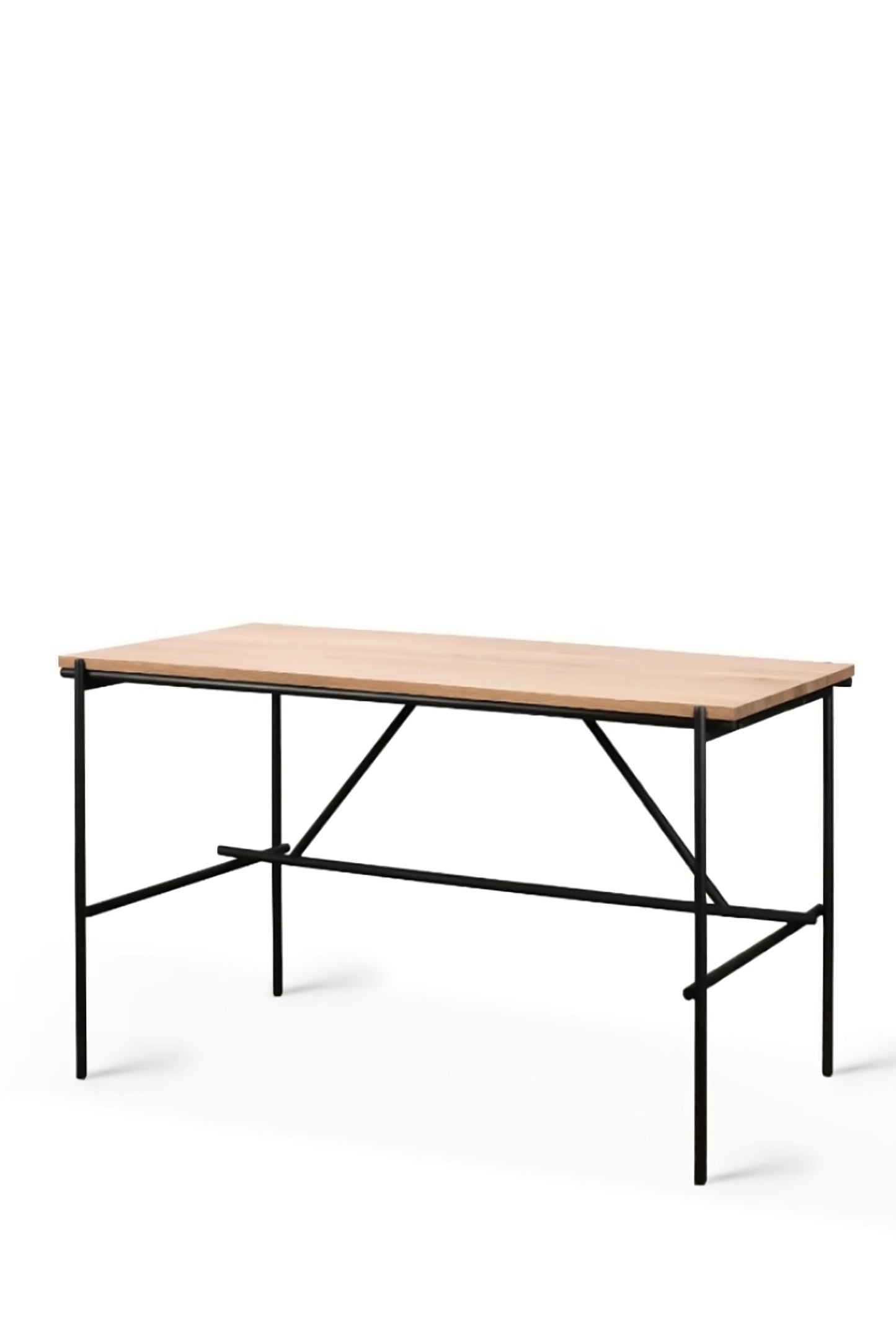 Varnished Oak Desk | Ethnicraft Oscar