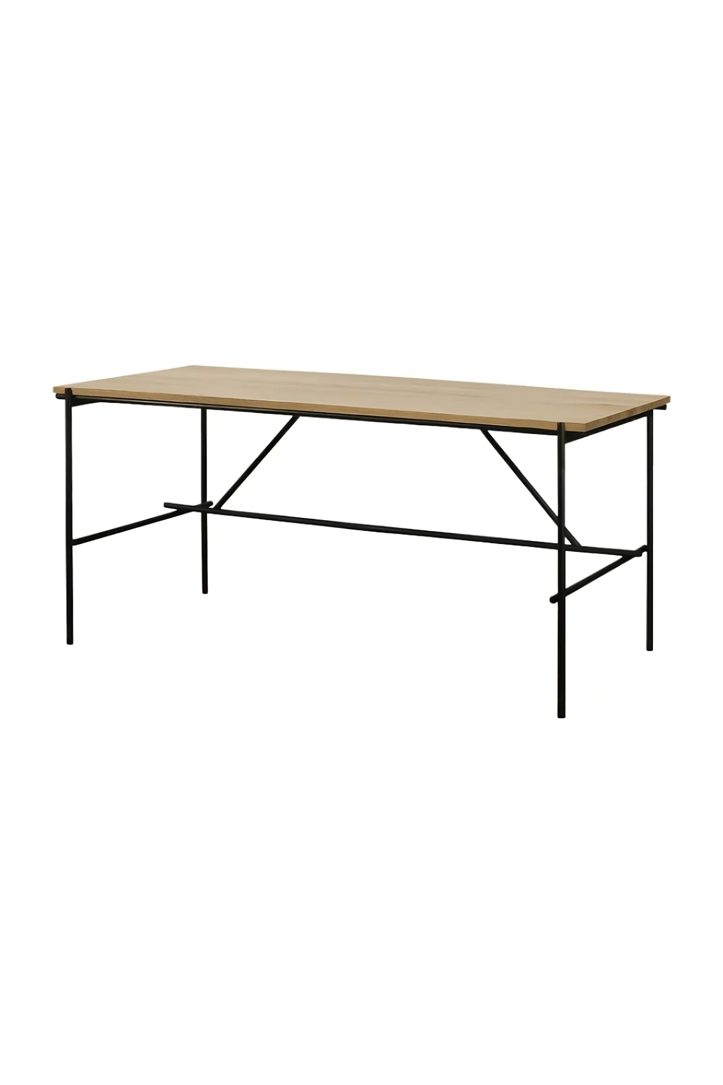 Varnished Oak Desk | Ethnicraft Oscar