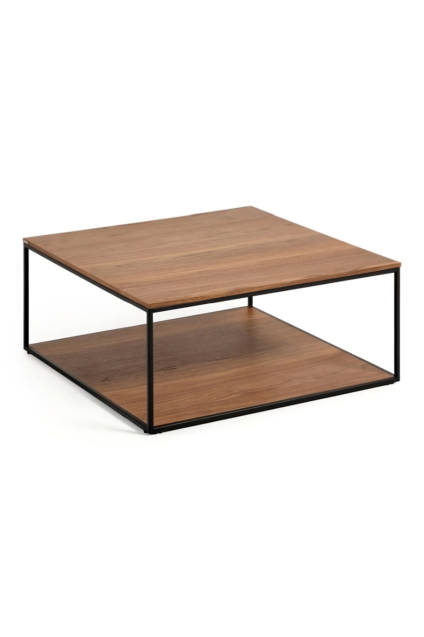 Walnut Coffee Table With Undershelf | La Forma Yoana