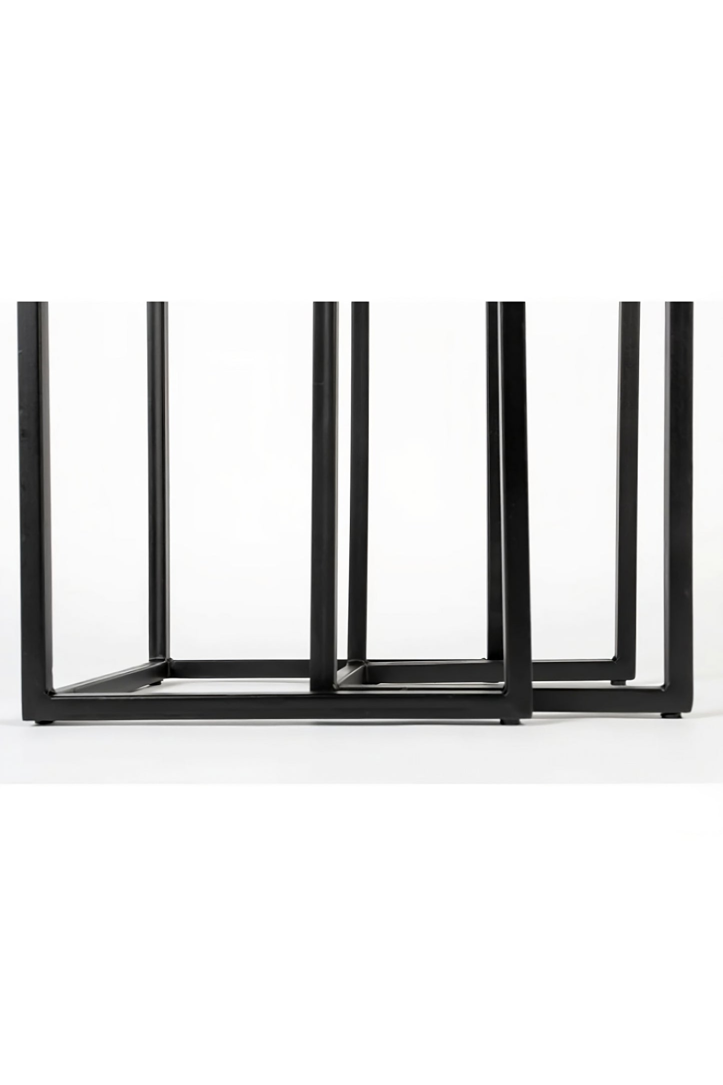 Wooden Chevron Side Tables (2) | DF Parker