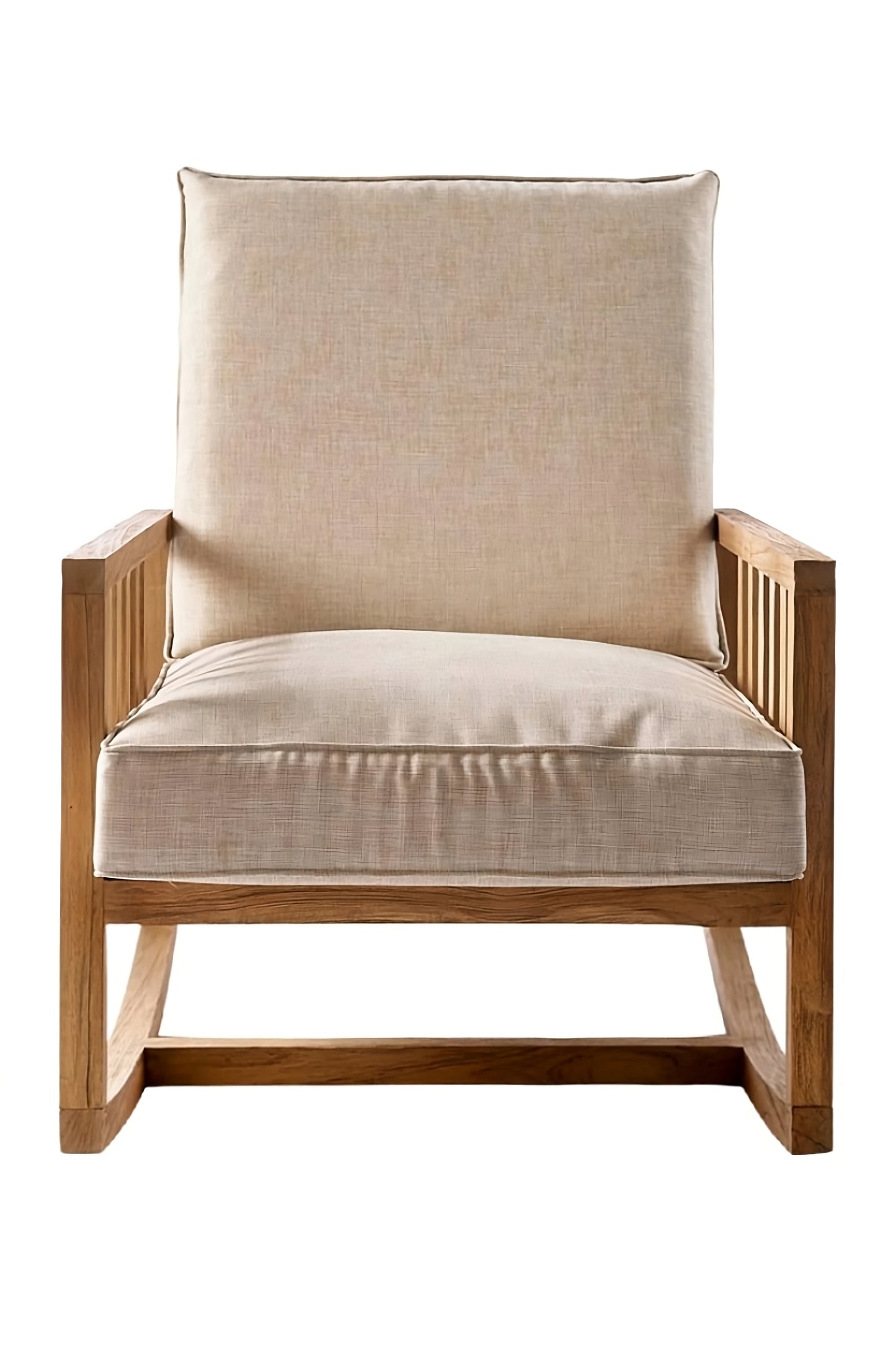 Wooden Cushioned Rocking Chair | Rivièra Maison Panama