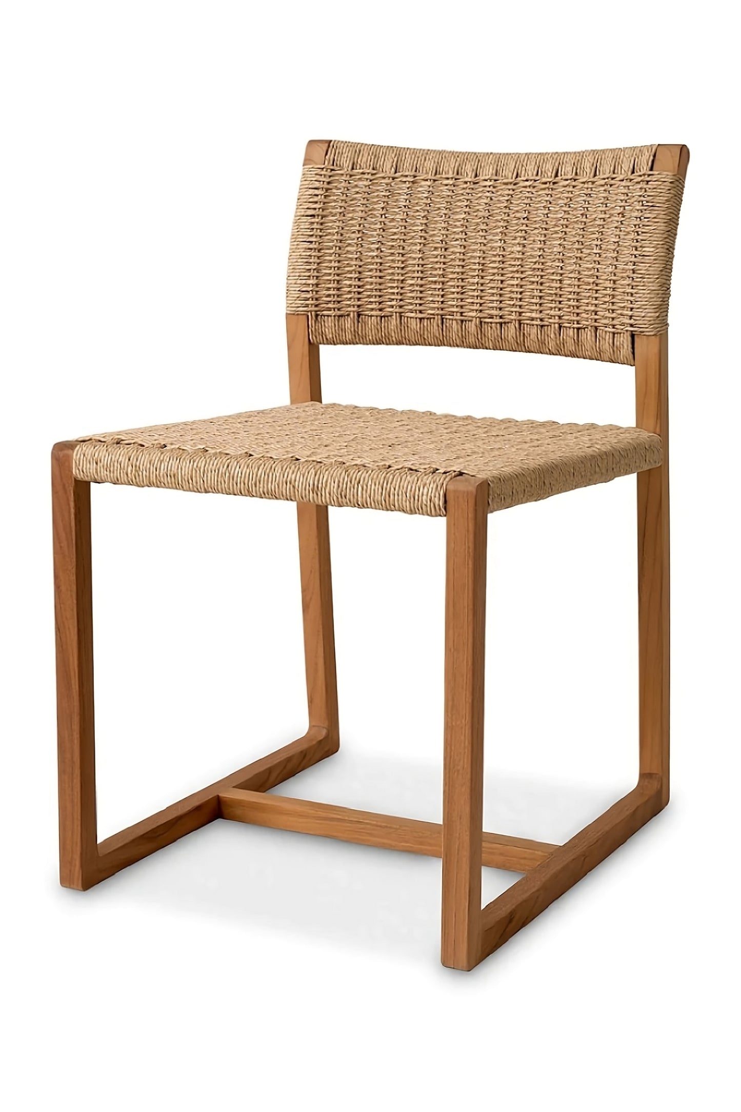 Wooden Weave Outdoor Dining Chair | Eichholtz Griffin