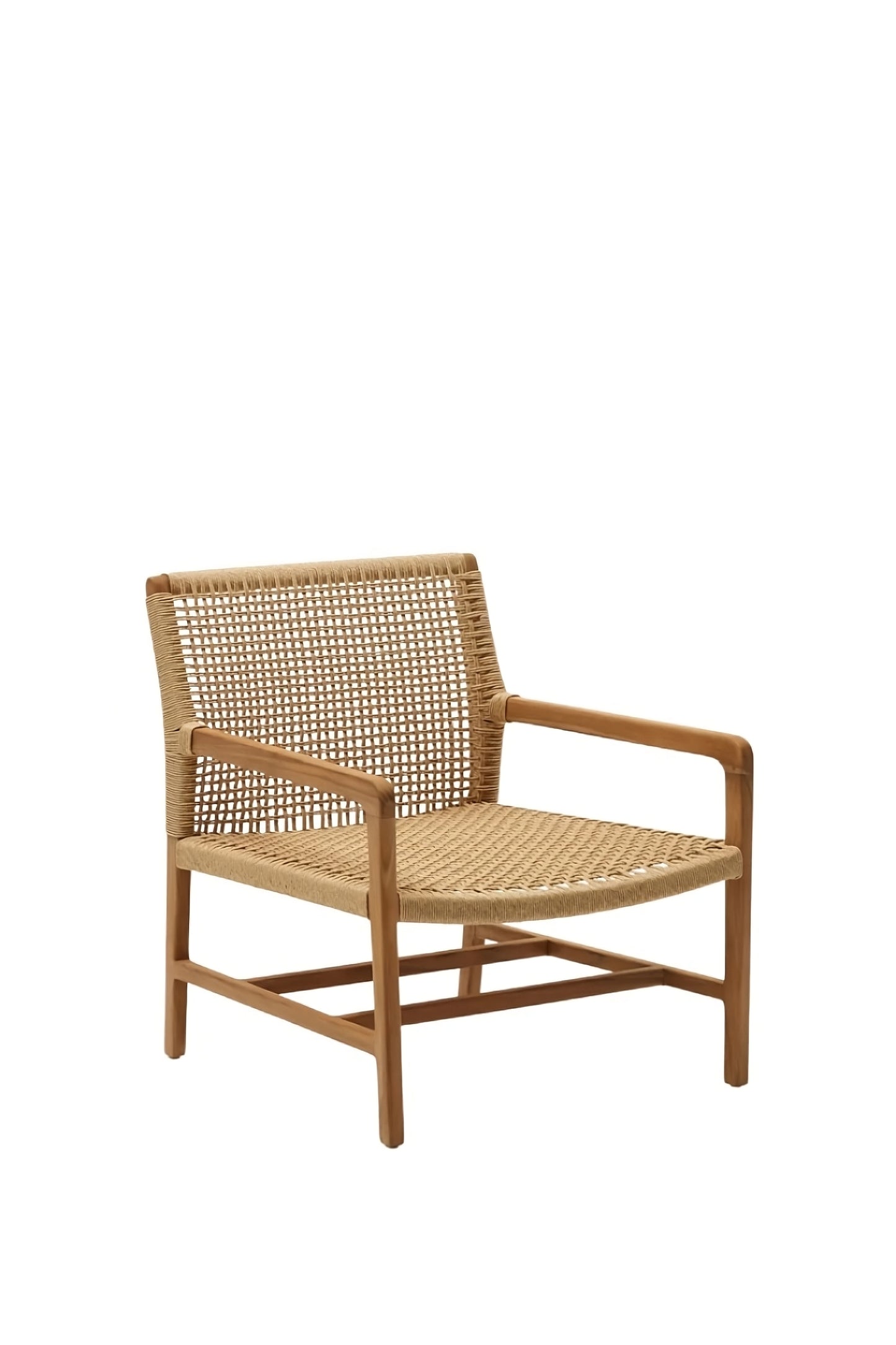 Woven Rattan Accent Armchair | La Forma Sabolla