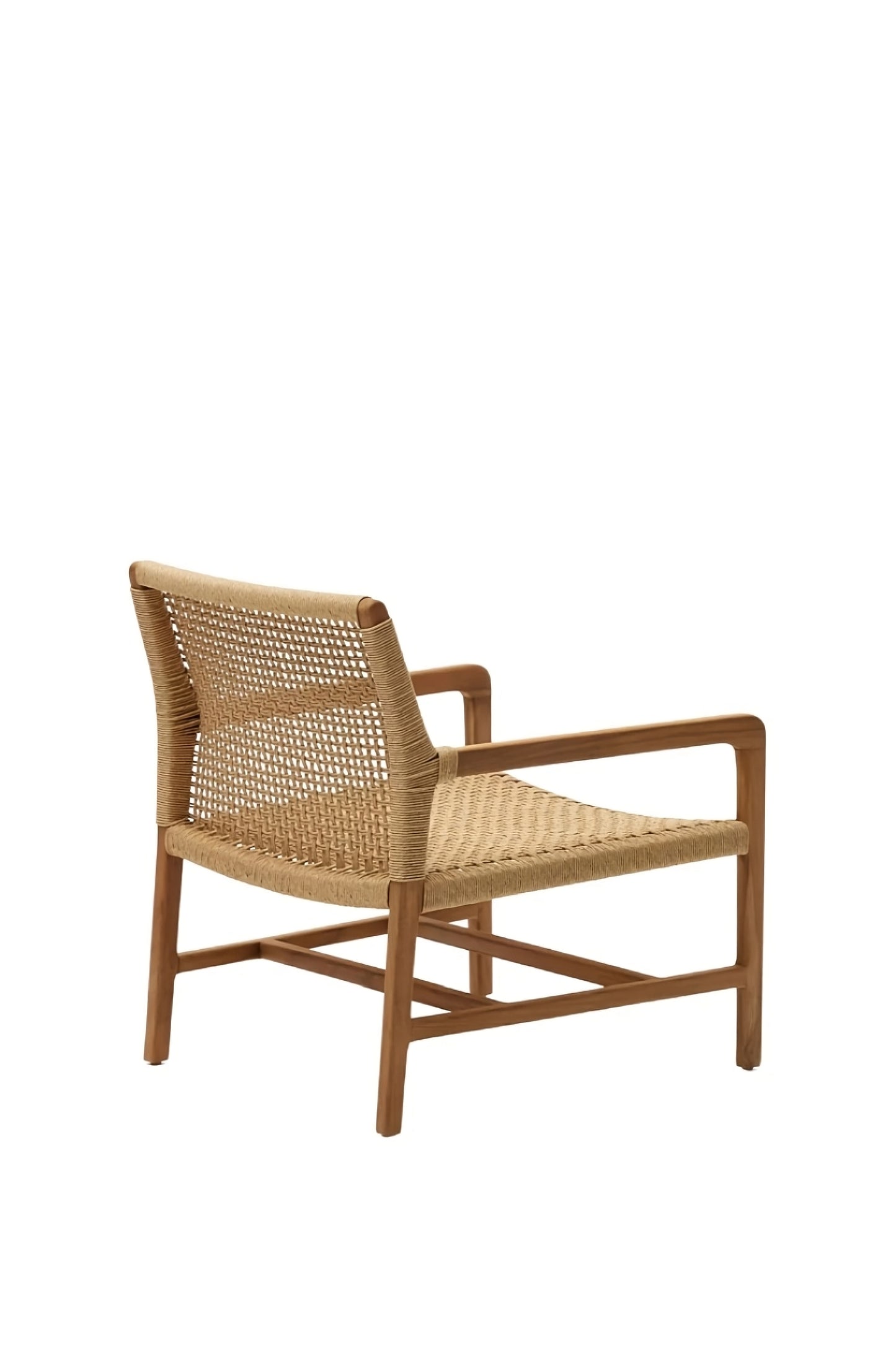 Woven Rattan Accent Armchair | La Forma Sabolla