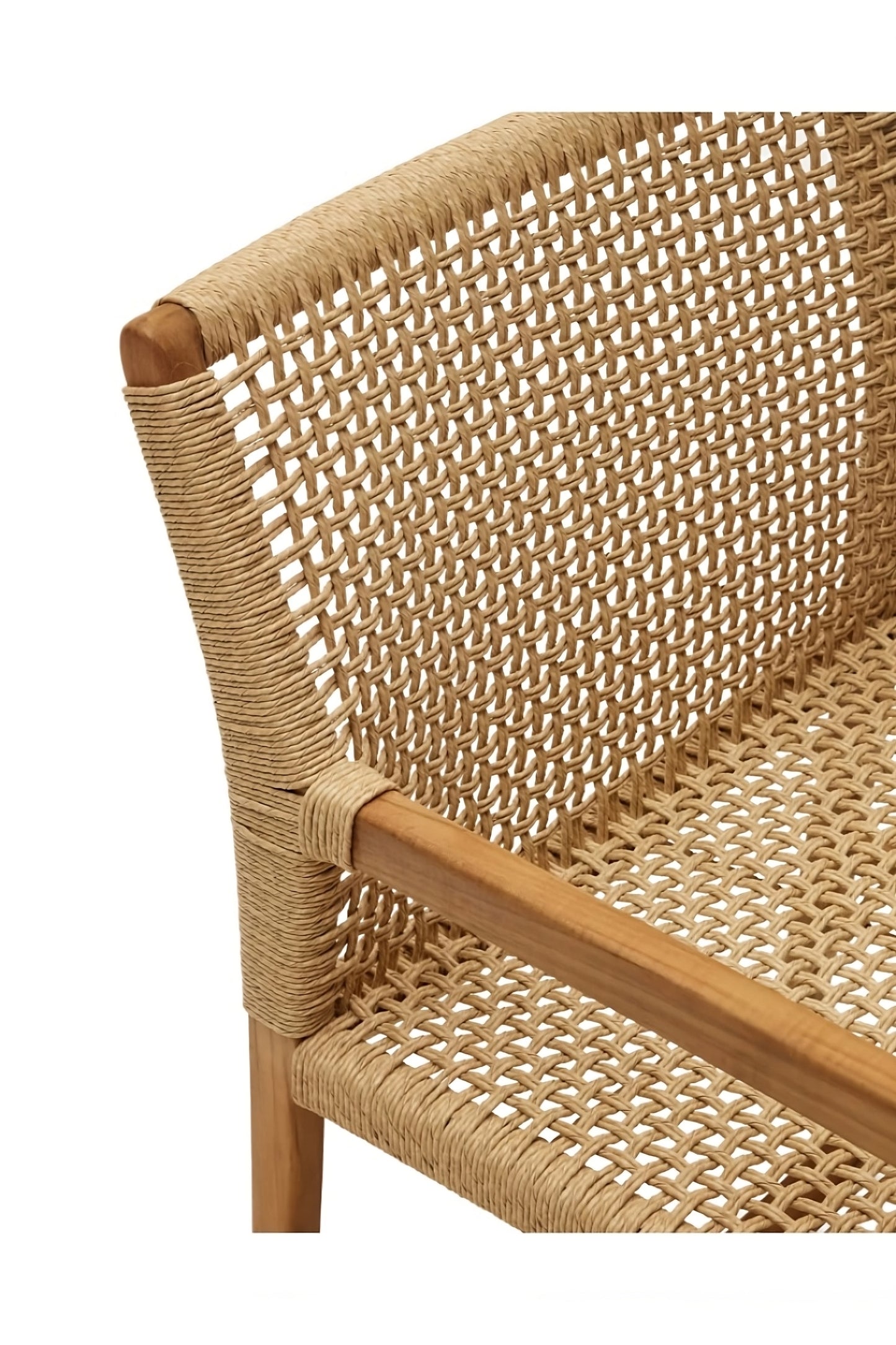 Woven Rattan Accent Armchair | La Forma Sabolla