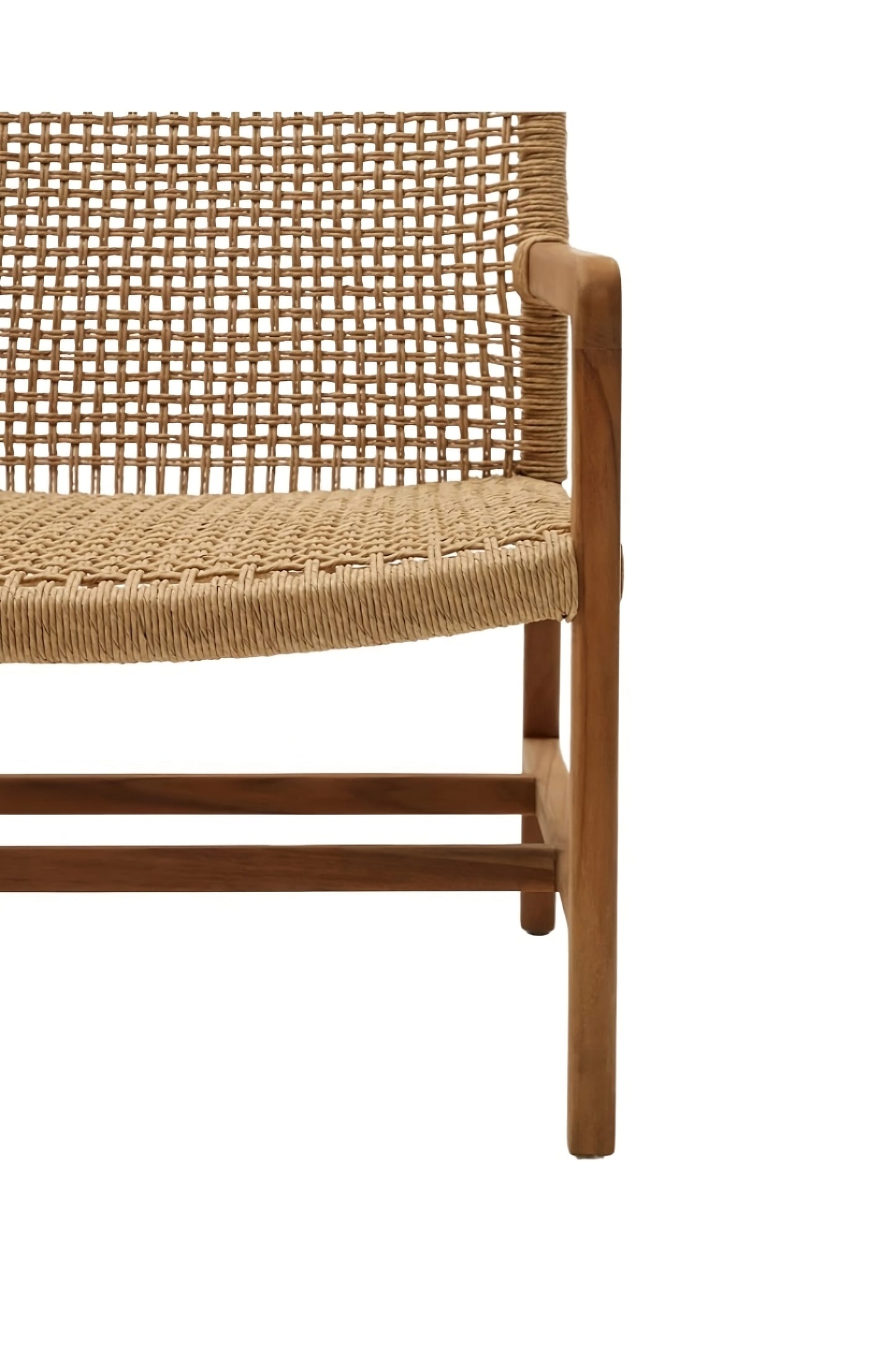 Woven Rattan Accent Armchair | La Forma Sabolla